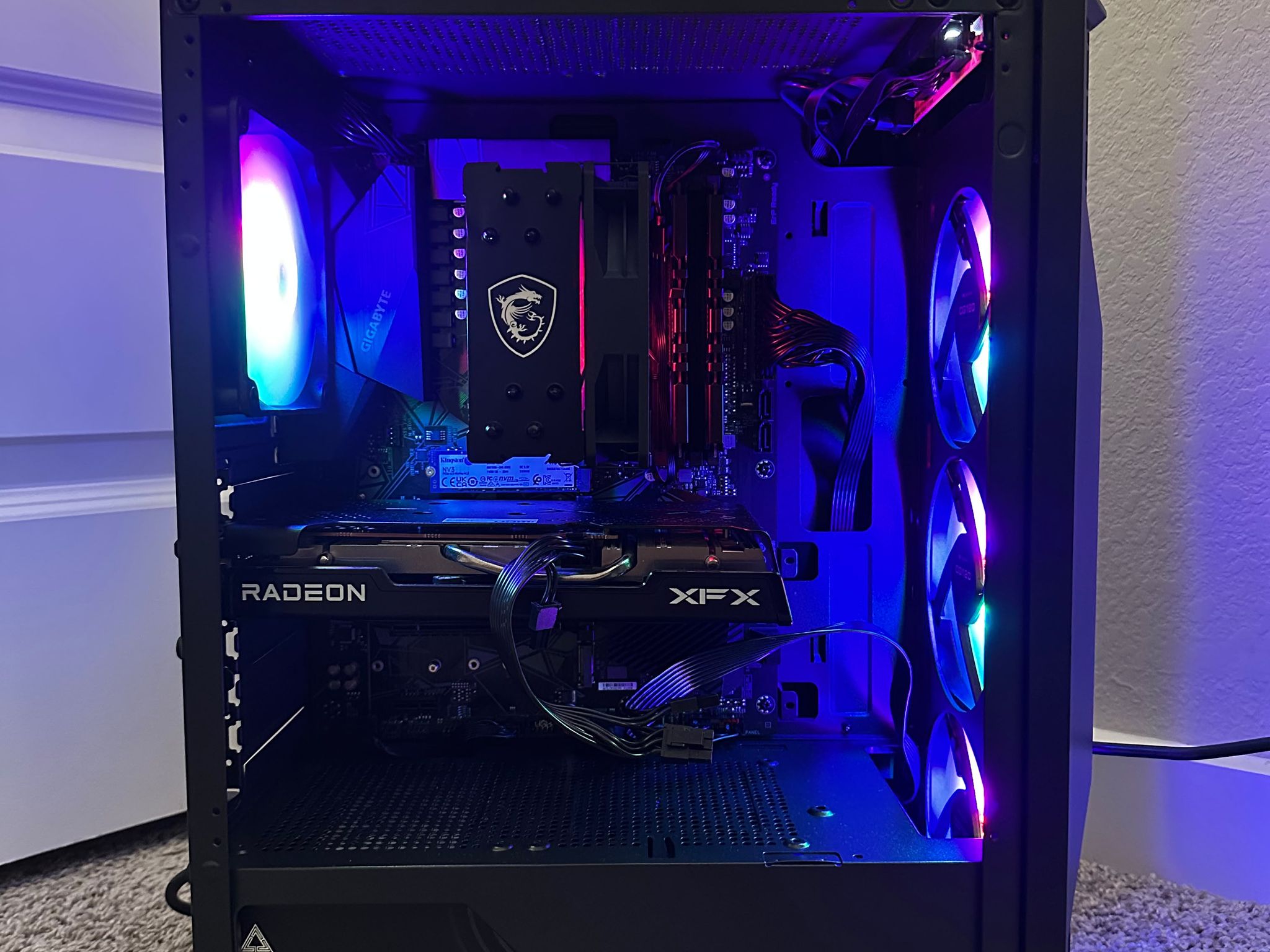 Gaming PC (Ryzen 5, 6500XT, 16GB Ram, 1TB Gen4 M.2)