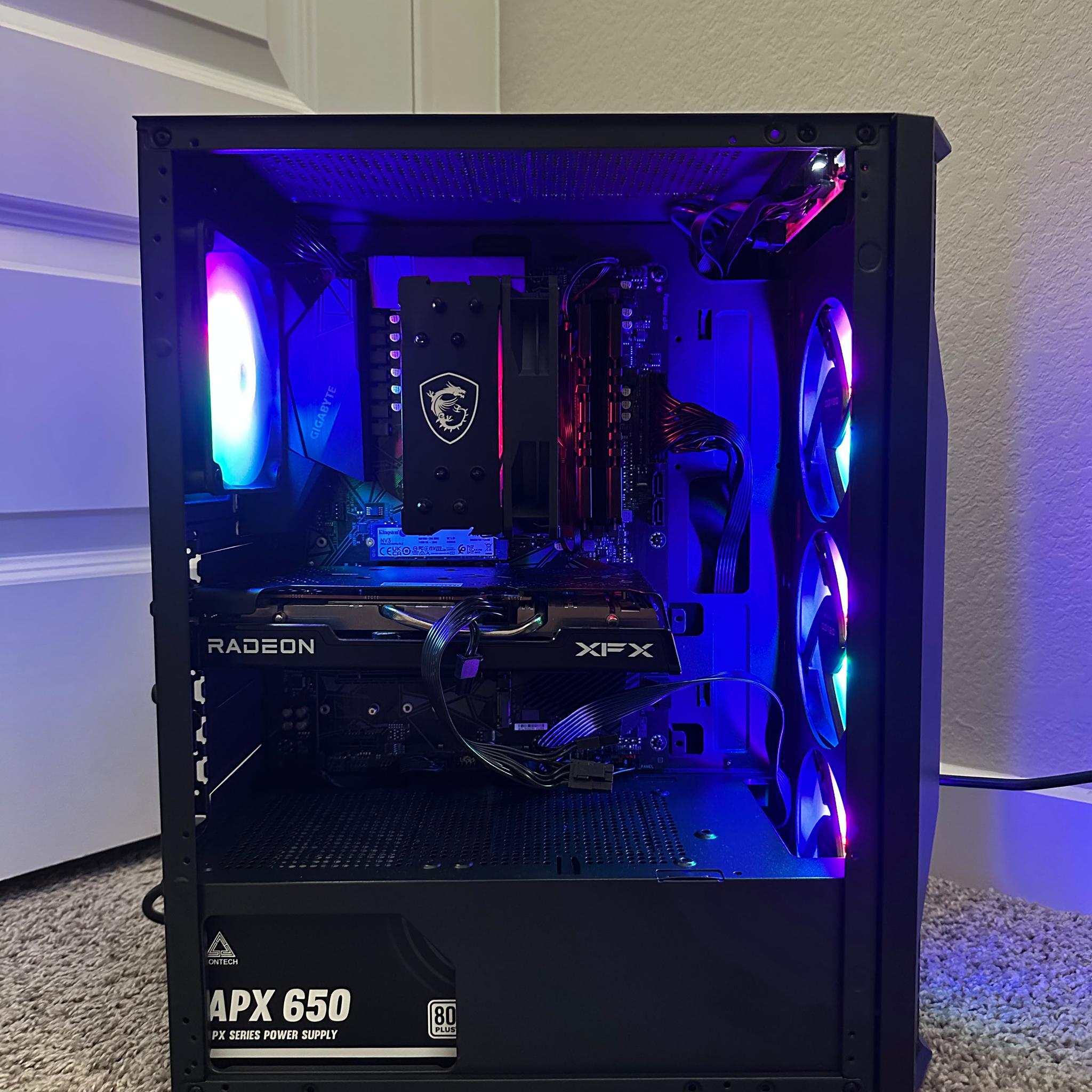 Gaming PC (Ryzen 5, 6500XT, 16GB Ram, 1TB Gen4 M.2)