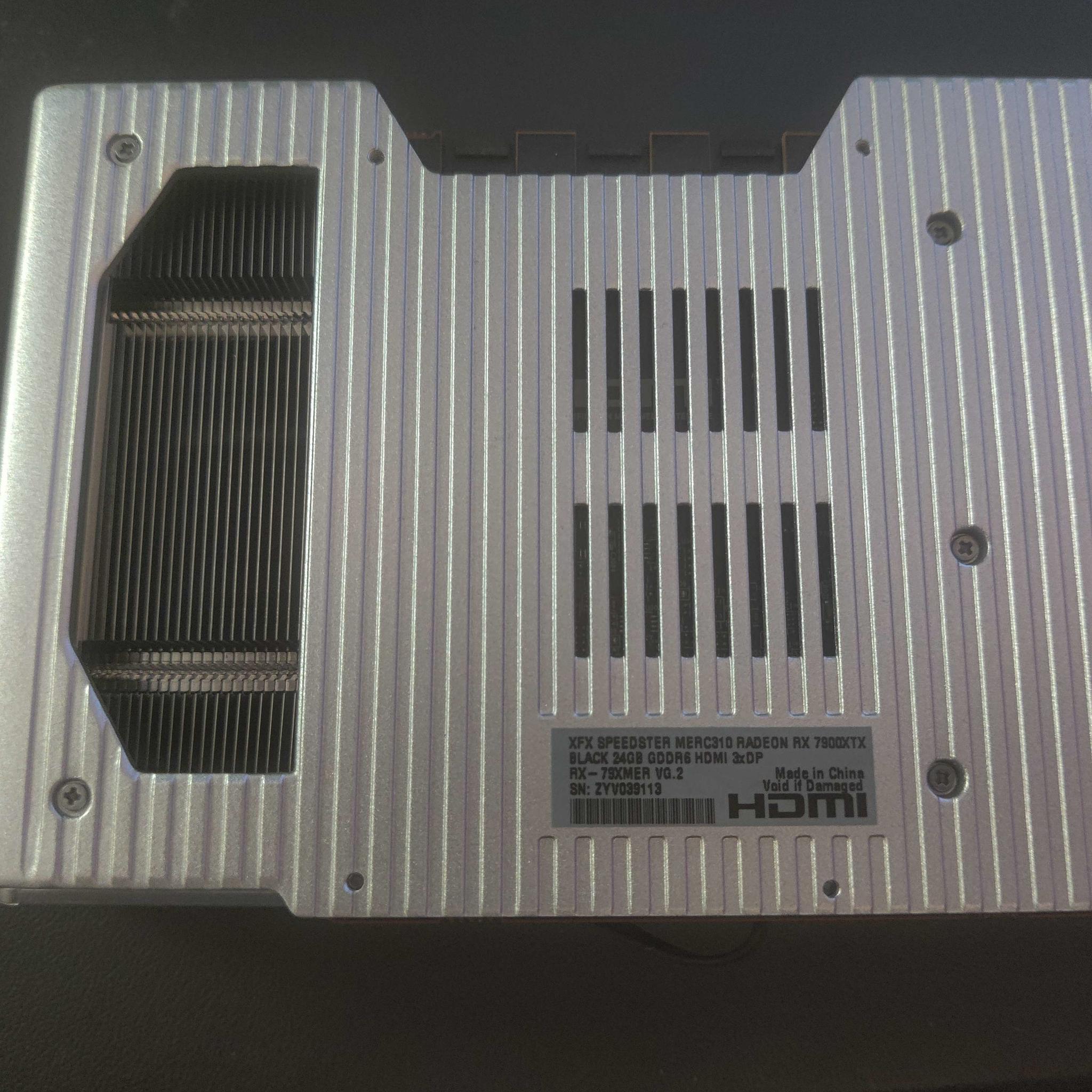 AMD RX 7900 XTX | XFX Speedster Merc 310 | 24 GB VRAM | Like new | GPU bracket INCLUDED!