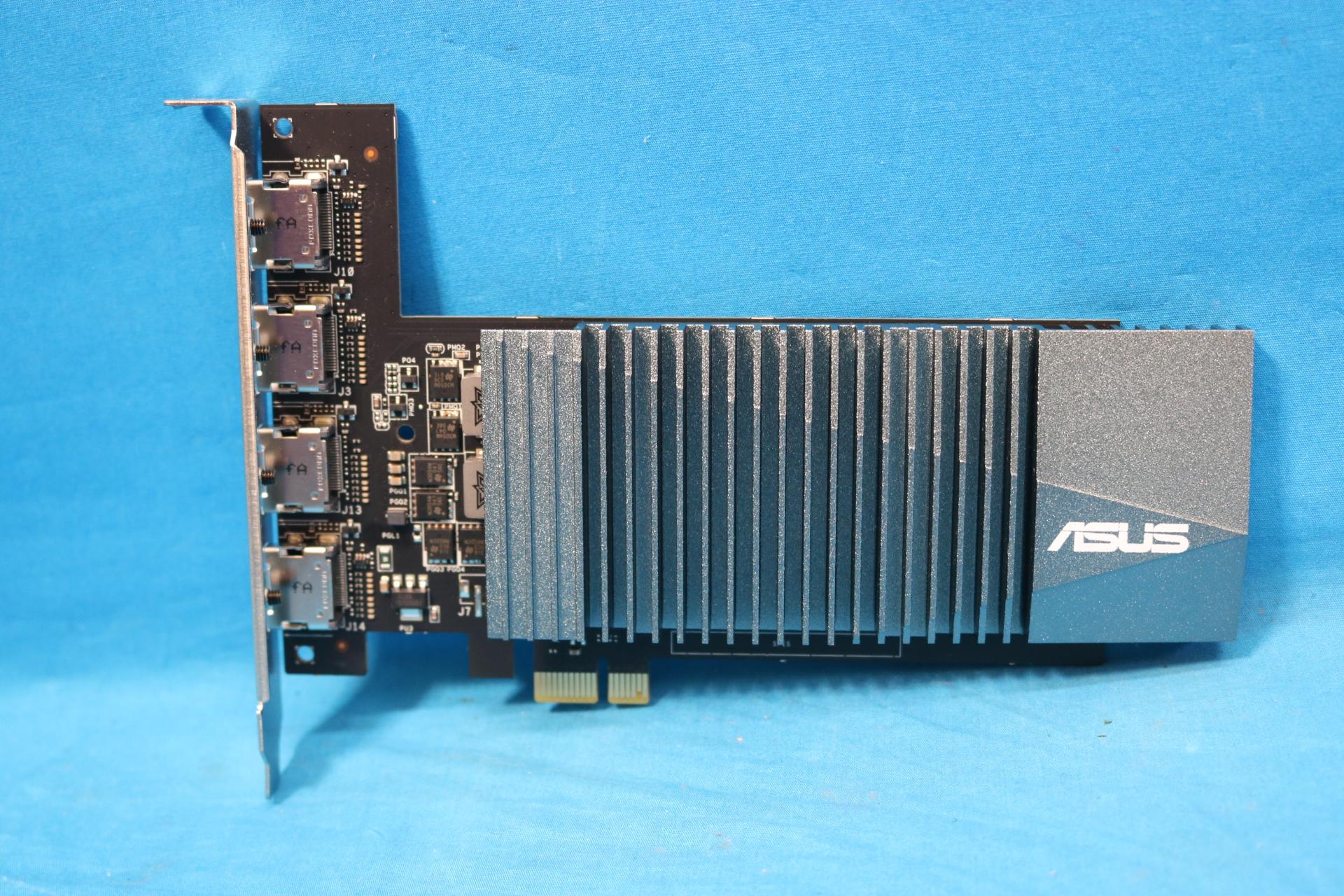 ASUS GeForce GT 710 2GB GDDR5 4x HDMI Fanless PCIe 3.0 x1 Desktop GPU - 4219873007