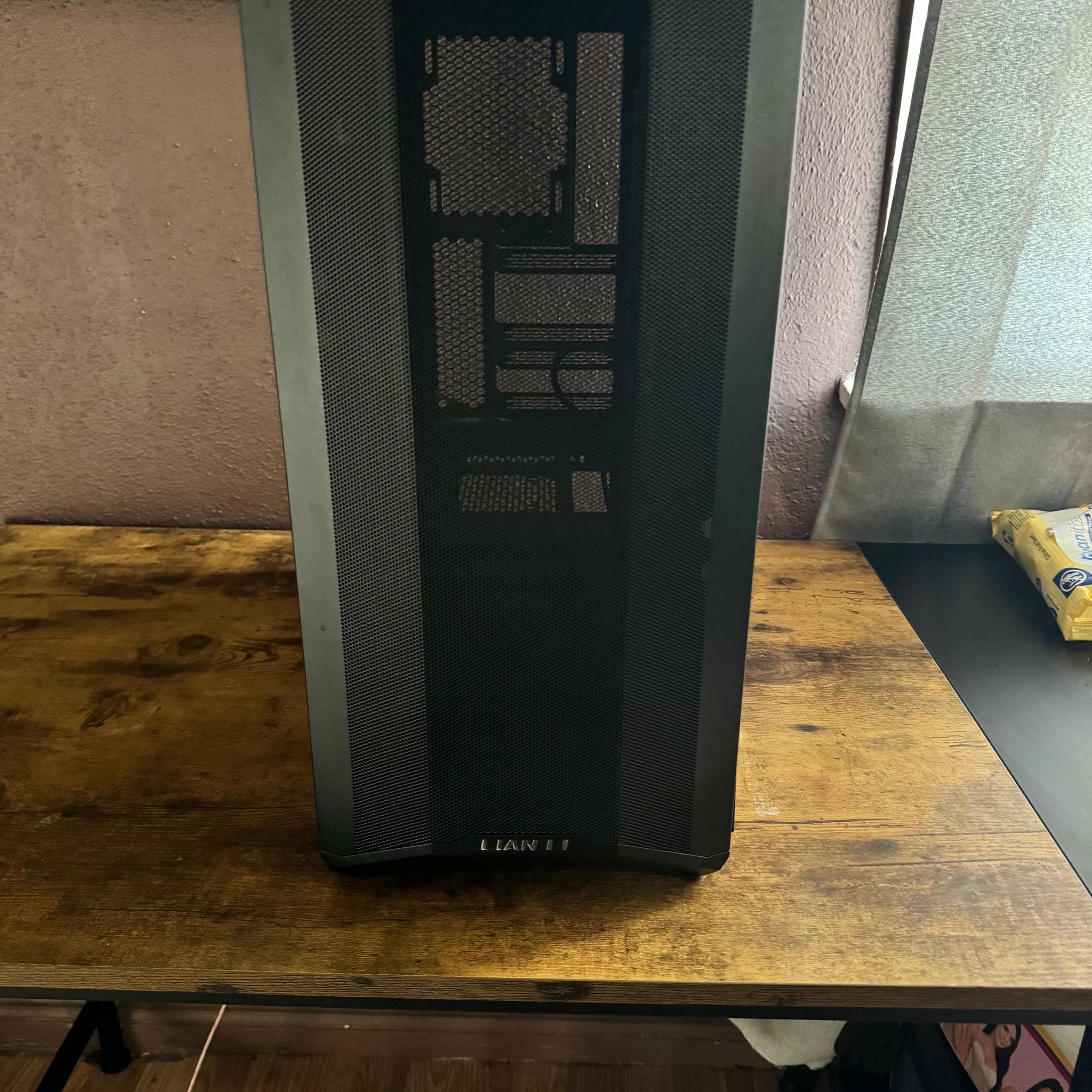 Pc Case Black just trying to get rid of it