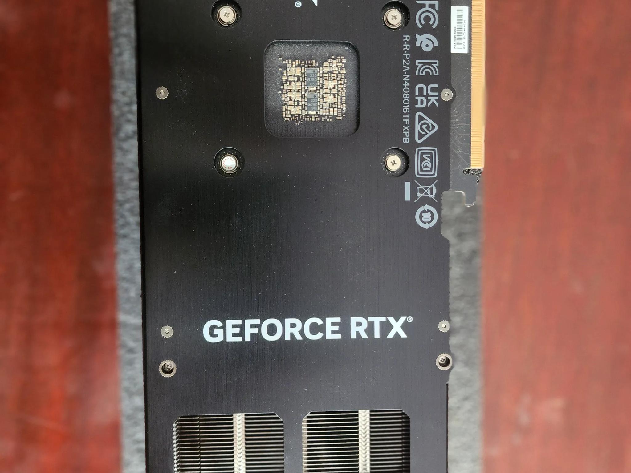 Up for grabs, A pristine, used PNY Verto RTX 4080 Super OC 16gb DDR6