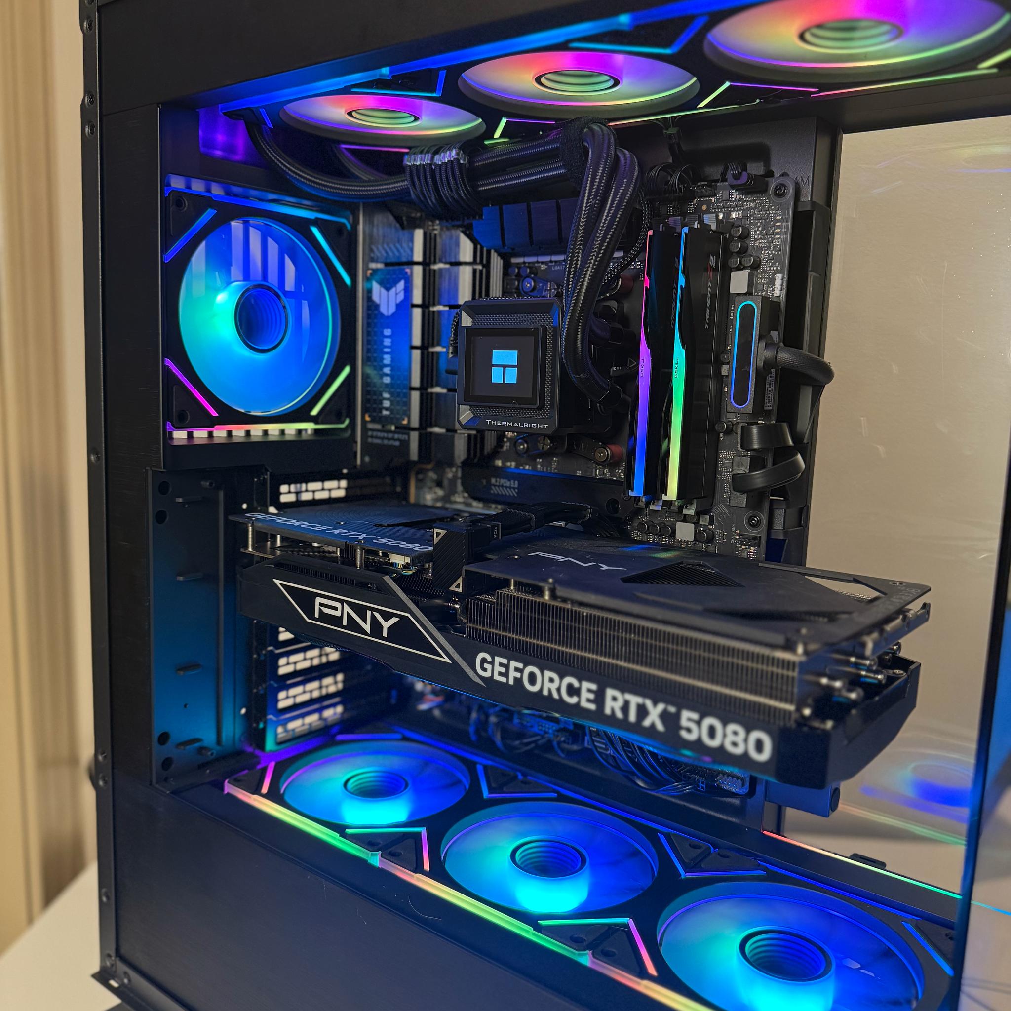 RTX 5080 | Ryzen 7 9800X3D | 64gb DDR5 | 2tb NVME | 💪🏽