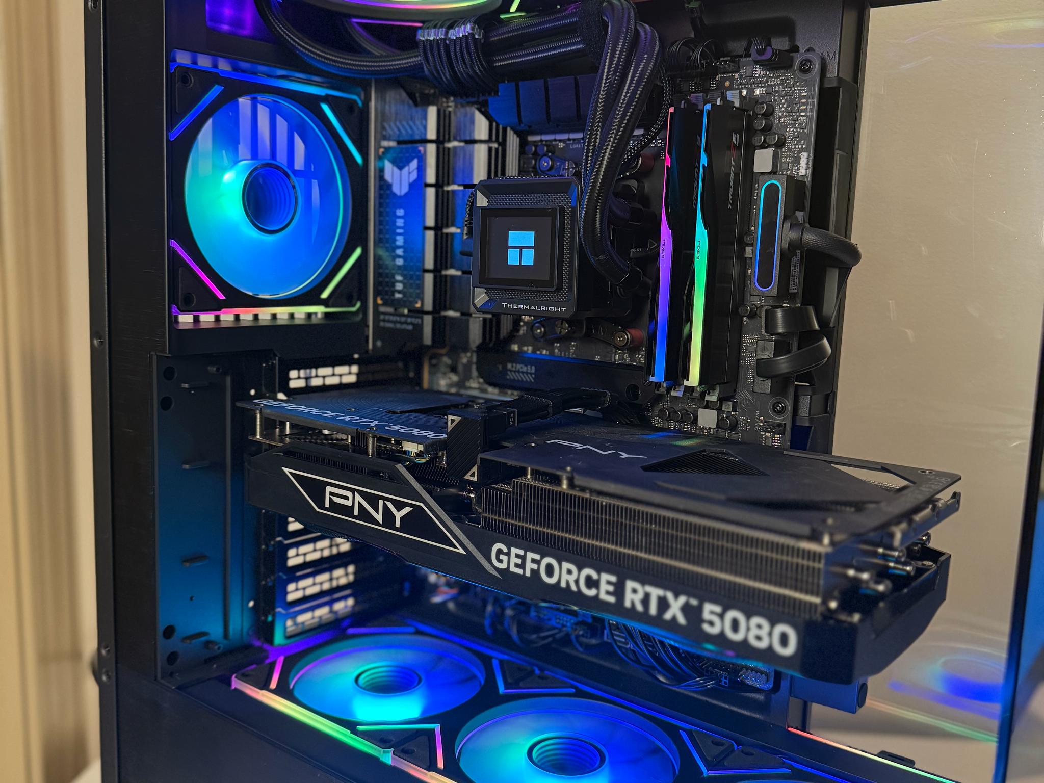 RTX 5080 | Ryzen 7 9800X3D | 64gb DDR5 | 2tb NVME | 💪🏽