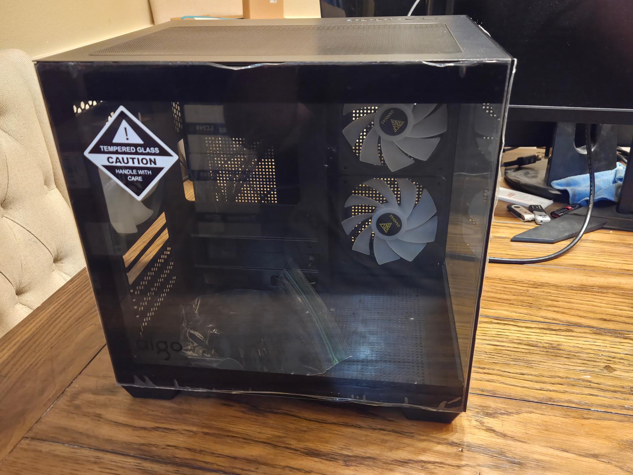 Aigo(darkFlash) 275P PC Case Sea View Gaming PC Case M-ATX and ITX!