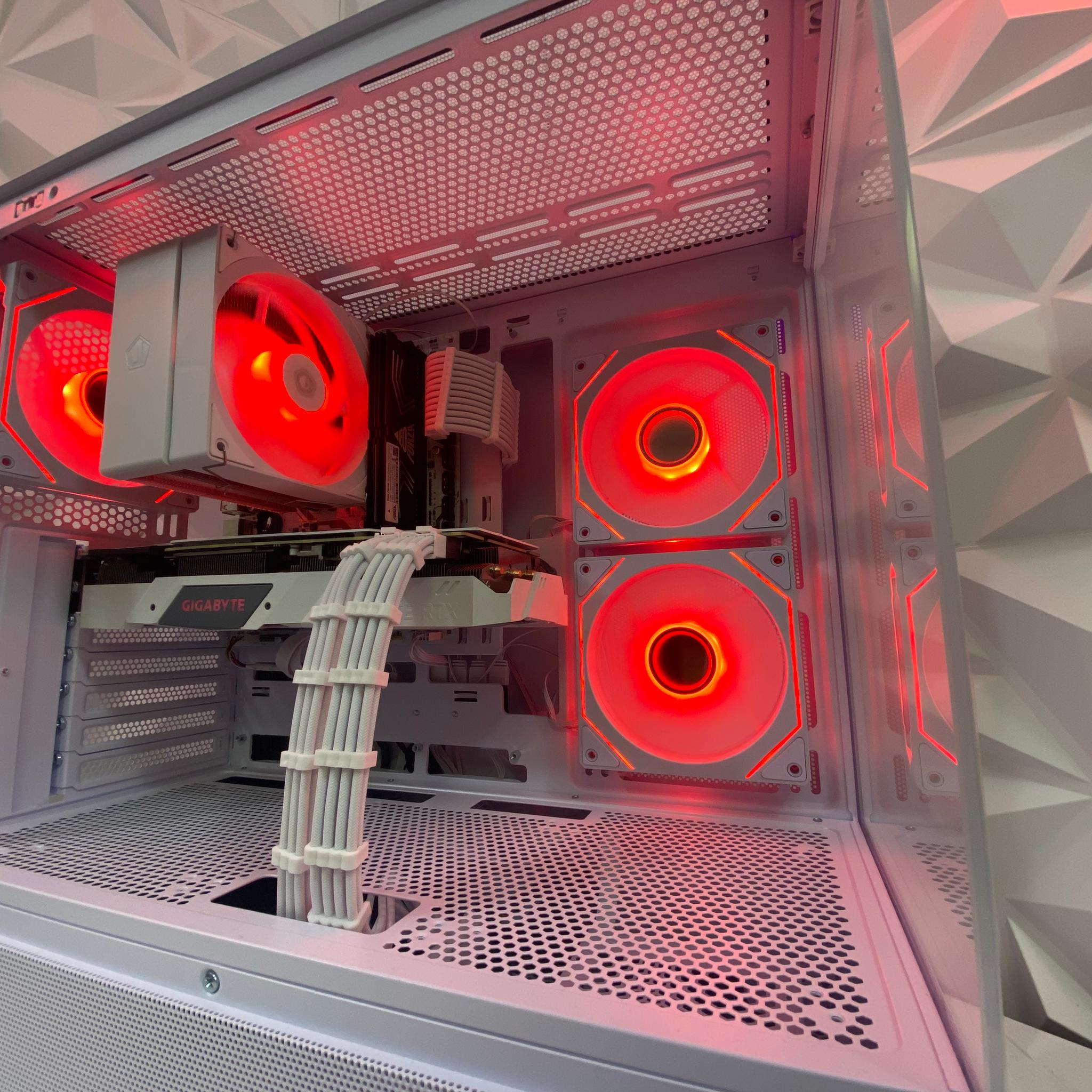 🎅🎅 White Elite Build – Ryzen 7 2700X + RTX 2070 Super 8GB | 1080p/1440p High FPS Ready