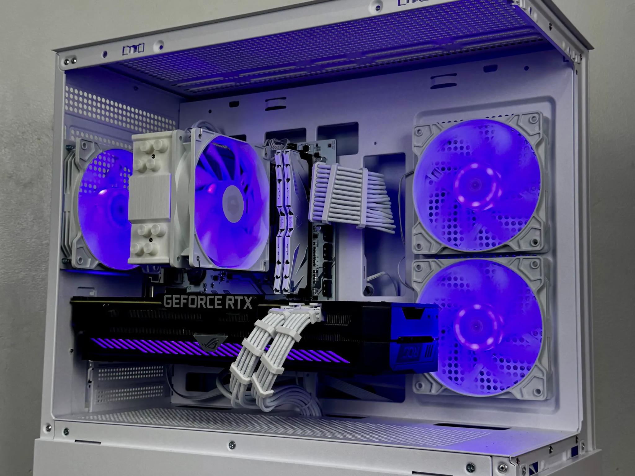 🤍White🤍 Budget Gaming PC (Ryzen 5 5500 + RTX 3070 + 16gb of Ram)