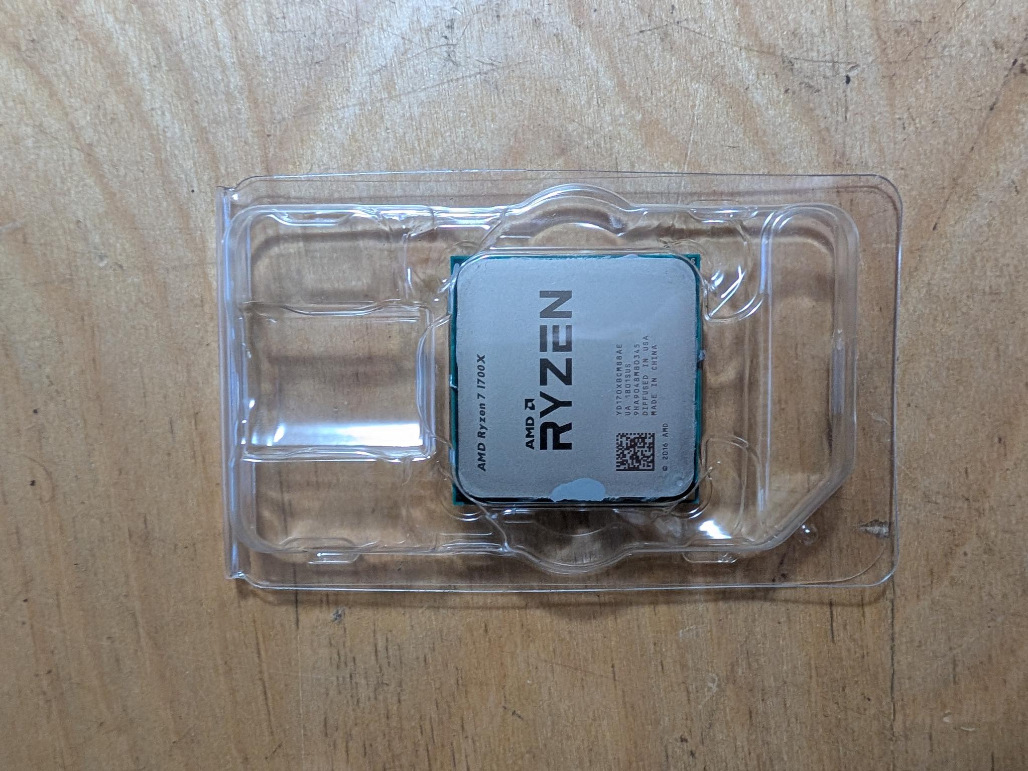 AMD Ryzen 7 1700X
