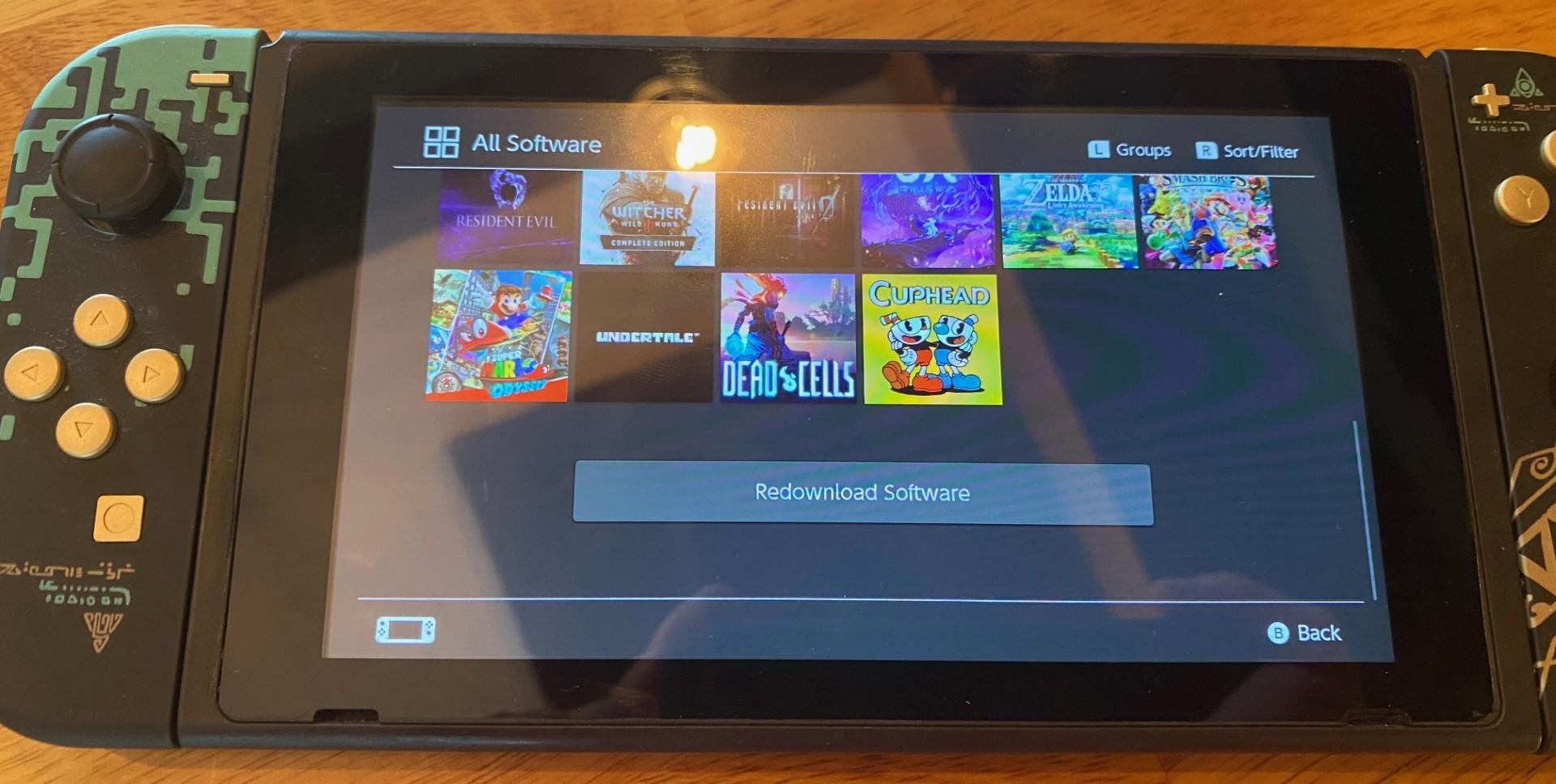 Custom Unpatched Nintendo Switch 1 bundle