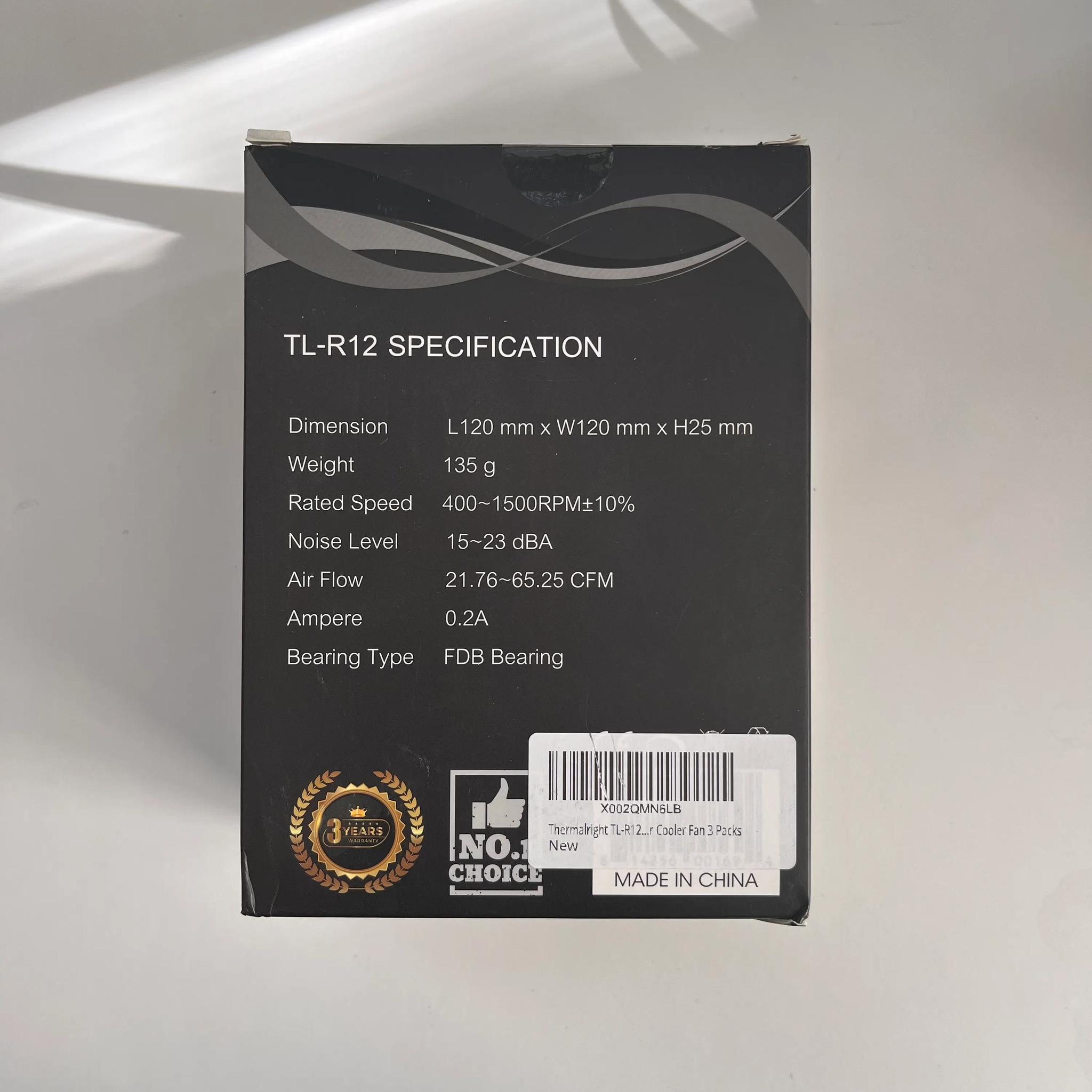 Thermalright TL-R12 3x120mm RGB Fans