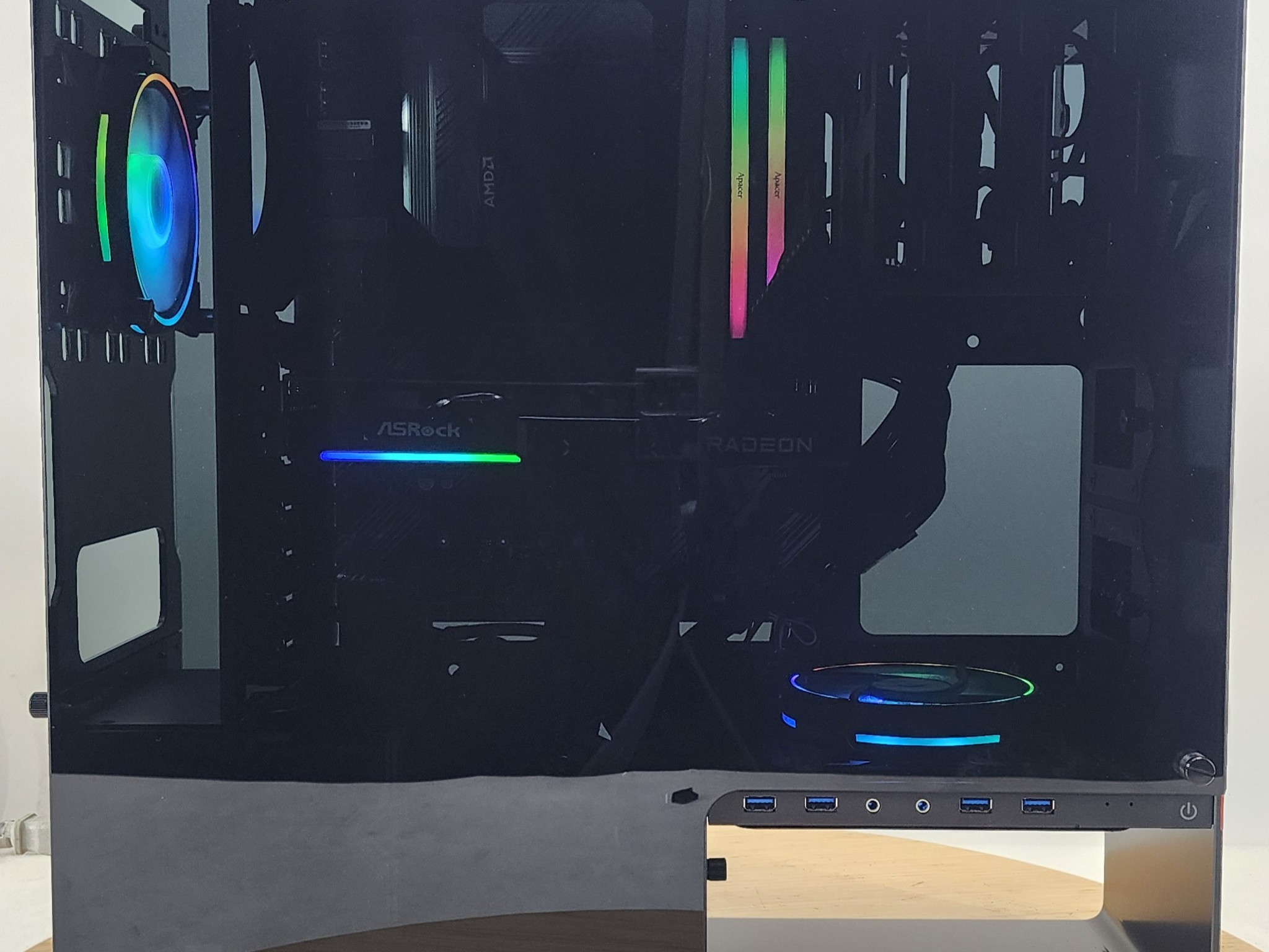 Gaming PC Ryzen 5 5500 16GB RAM 500GB SSD RX 9060 8GB Windows 11 Computer
