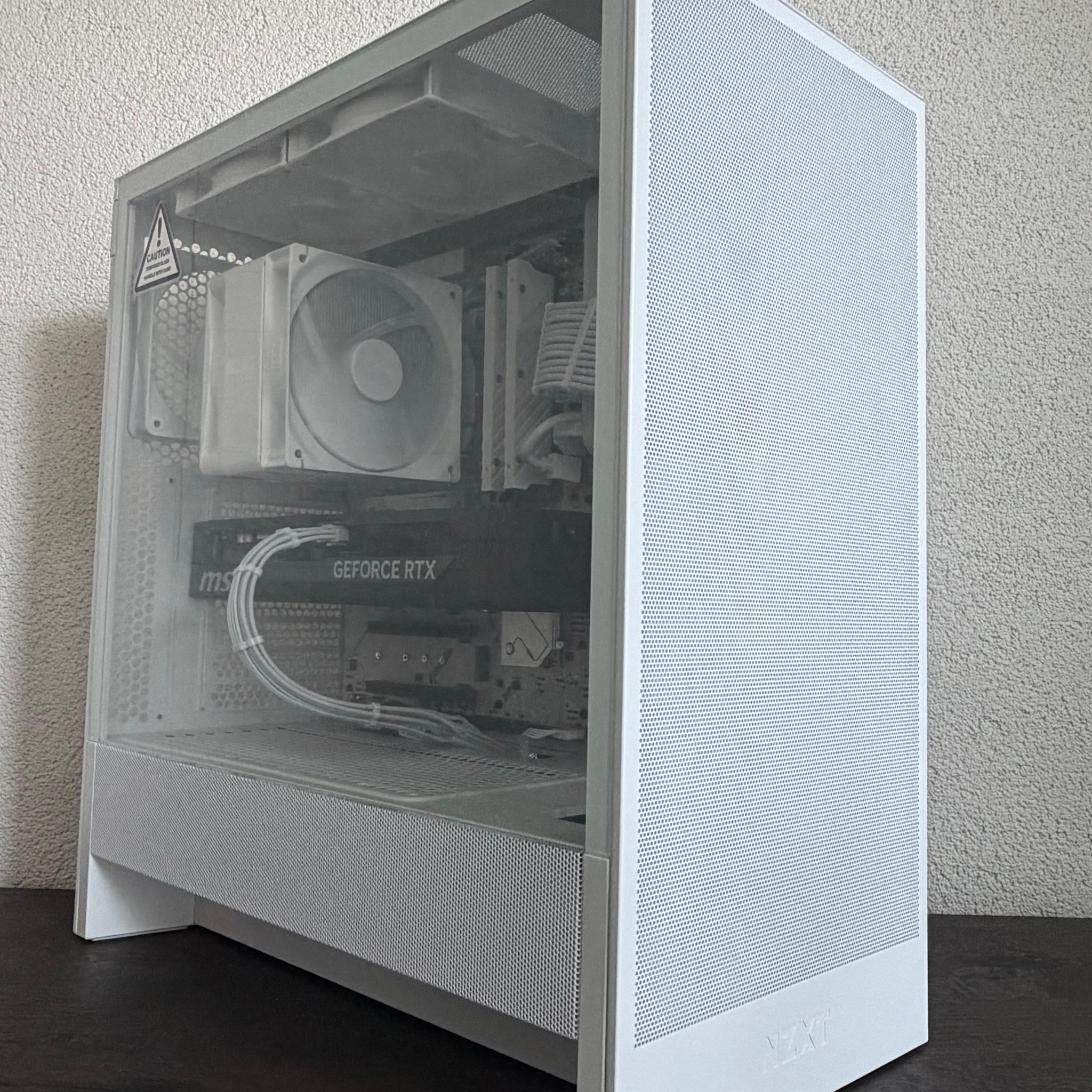 ❄️ Project Snowstorm ❄️ | RTX 5070 Ti | Ryzen 7 7800X3D | 32GB DDR5-7000 | 📶 Wi-Fi& Bluetooth Ready