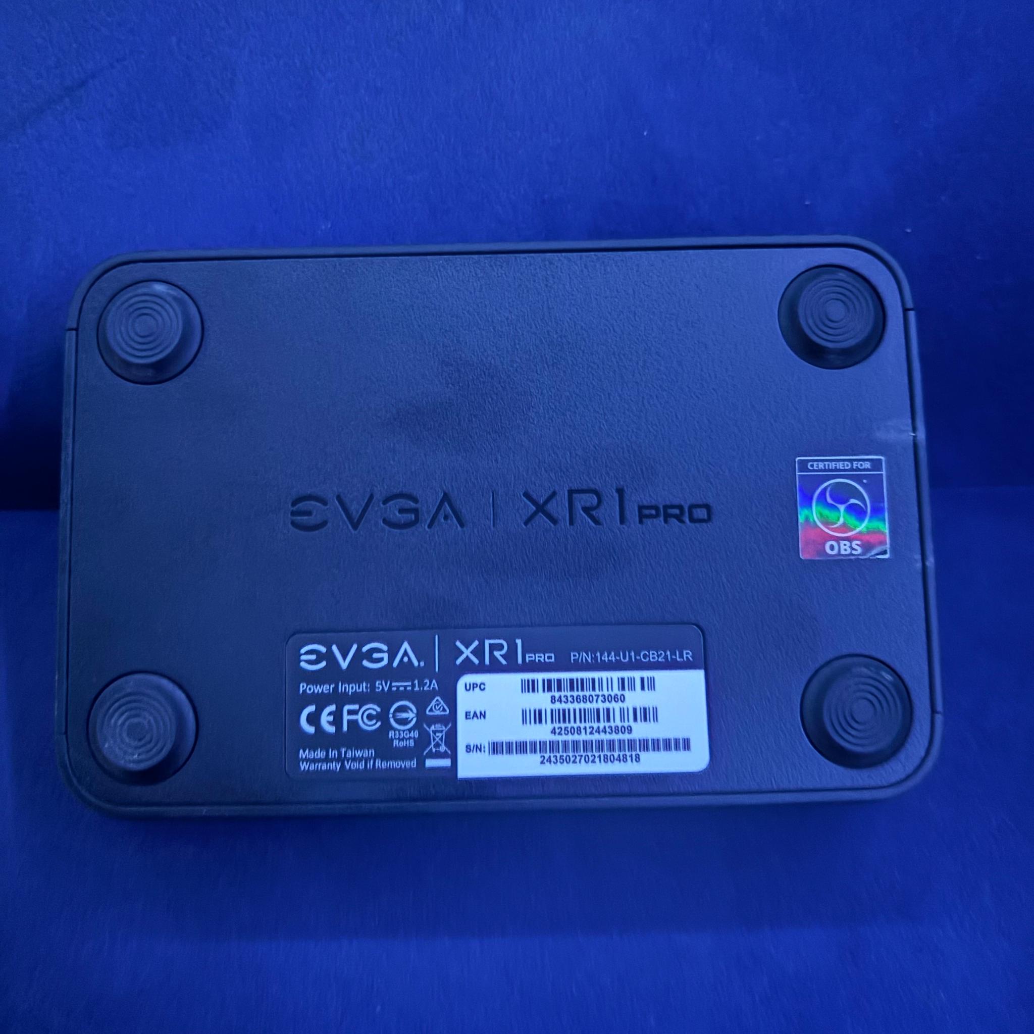 EVGA XR1 Pro External Capture Card