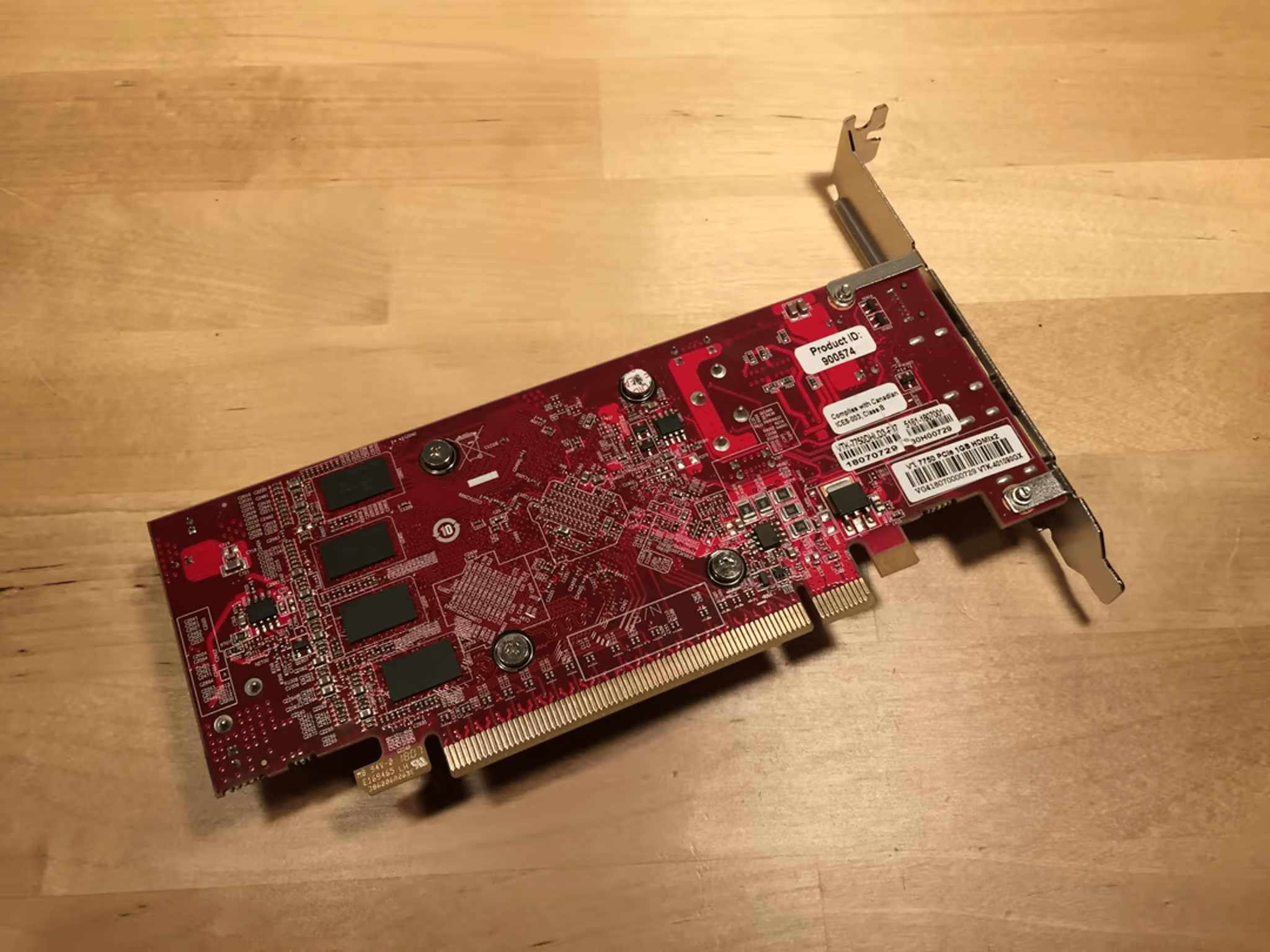 VisionTek HD 7550 1GB GPU | Dual HDMI, Mini-DP