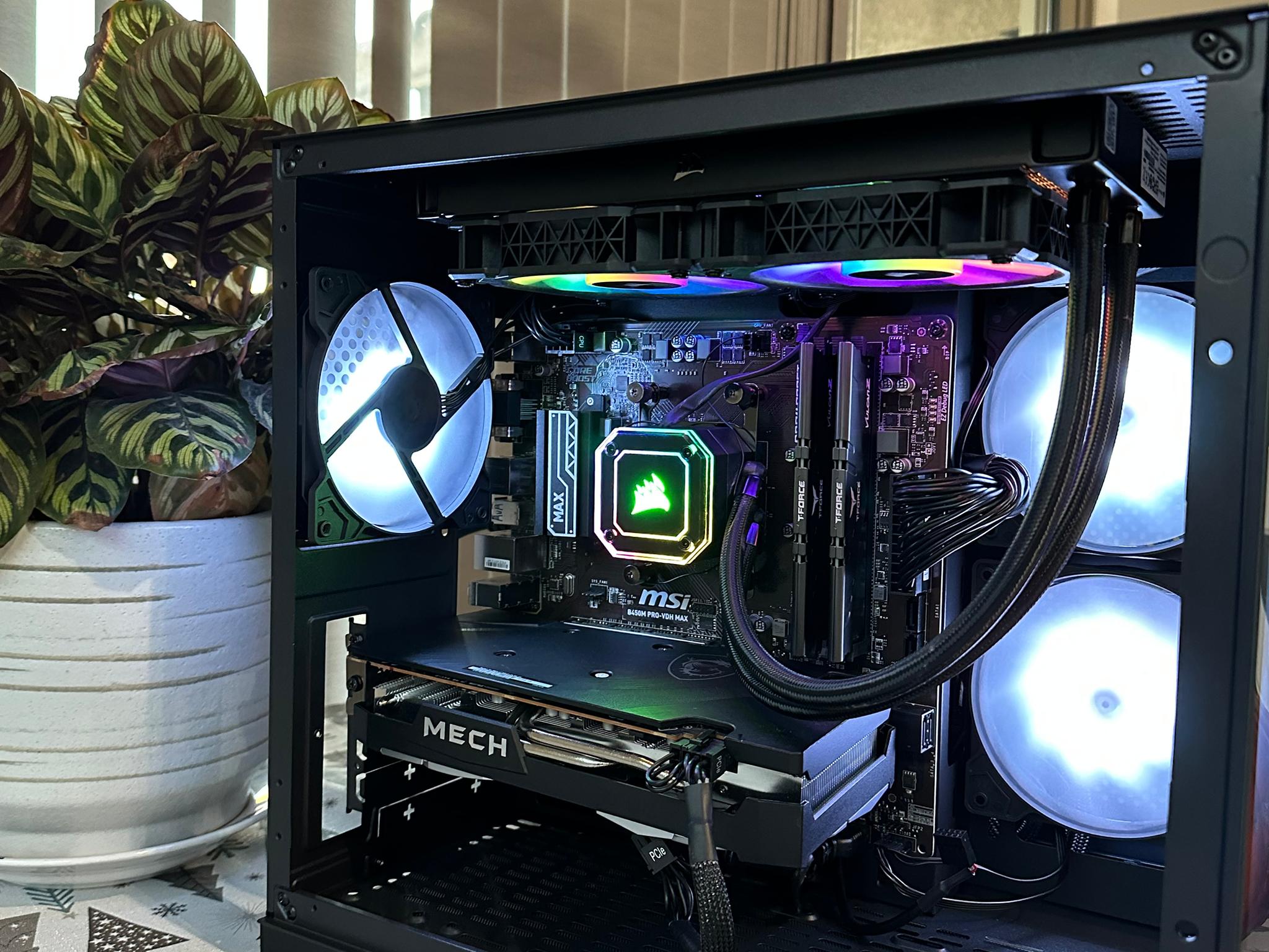 🔥🔥New prebuilt gaming pc Ryzen 9 3900x / 980 pro 1 TB SSD / 16 GB DDR4 /  Radeon RX 6600 XT MECH 🔥🔥