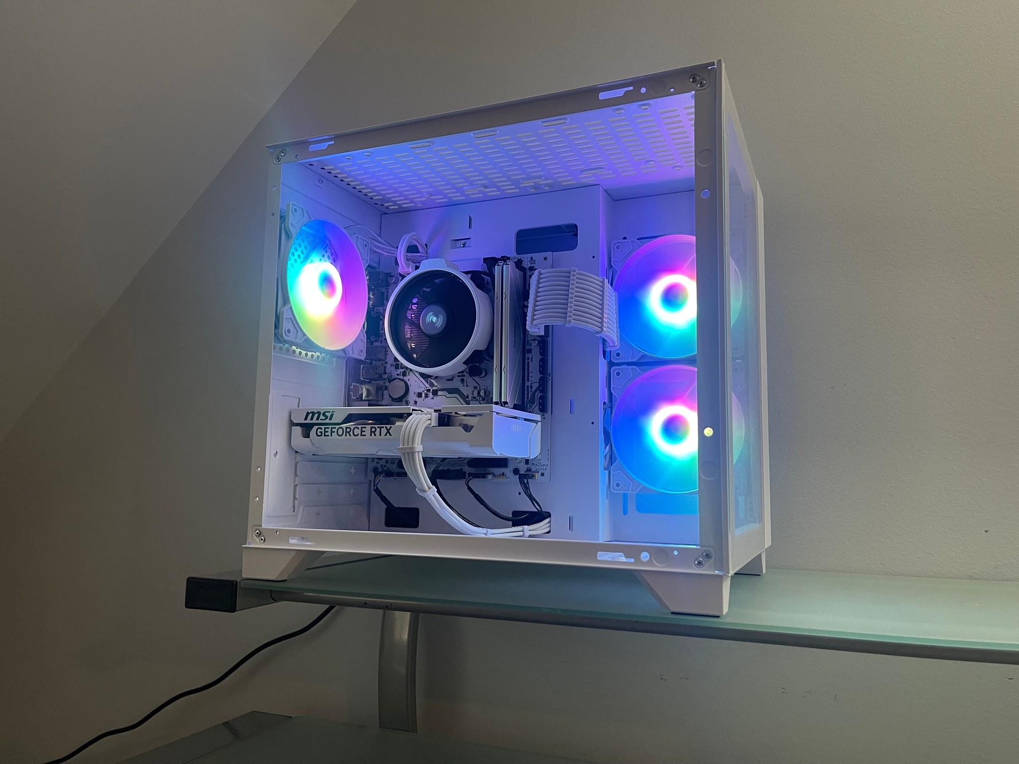 [RTX 5060] All White Gaming PC | 1tb storage