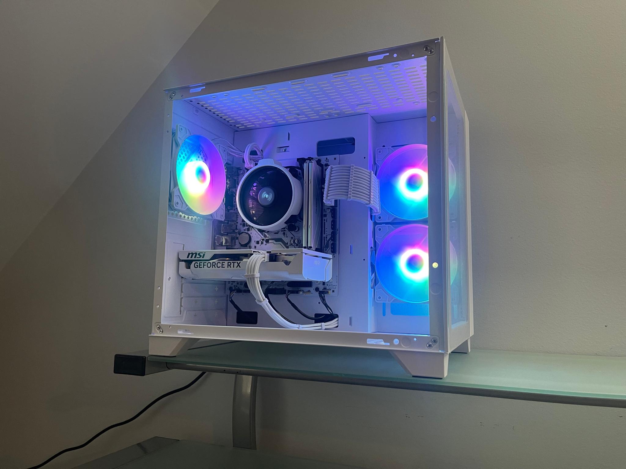 [RTX 5060] All White Gaming PC | 1tb storage