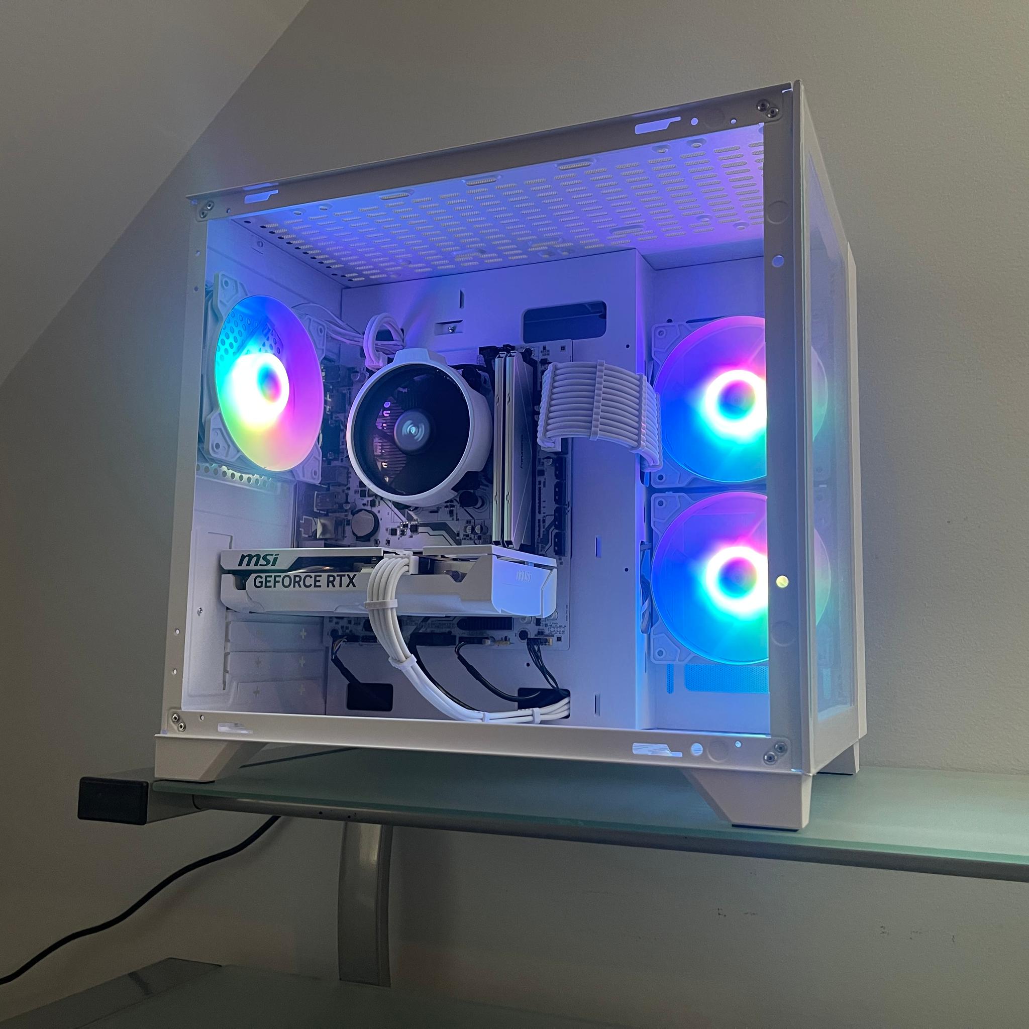[RTX 5060] All White Gaming PC | 1tb storage