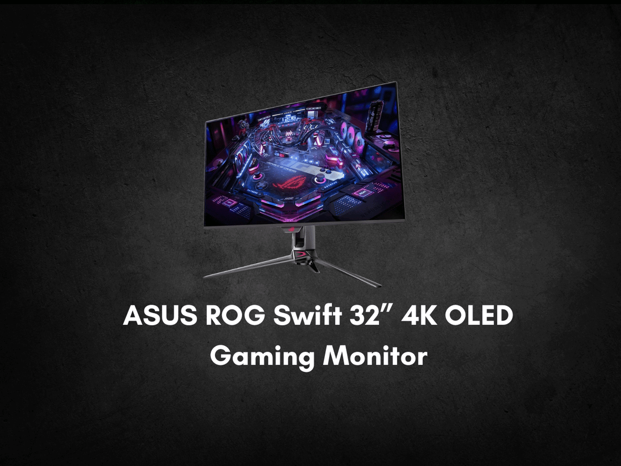 ASUS ROG Swift 32" 4K OLED Gaming Monitor UHD 3840 x 2160 QD-OLE 240Hz PG32UCDM
