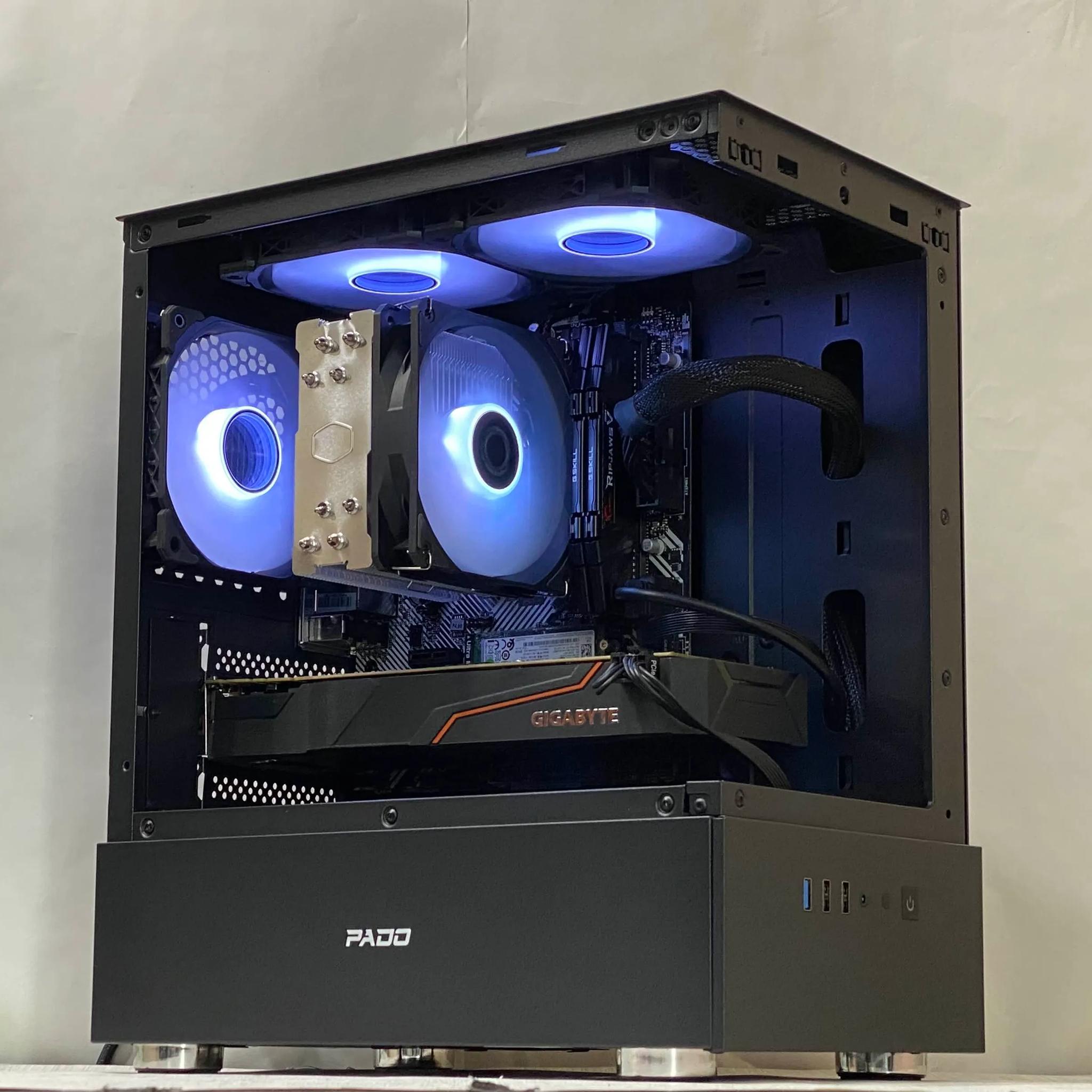 GTX 1080, Ryzen 5 2600, 16GB DDR4, 512GB NVMe SSD, WiFi - Gaming PC