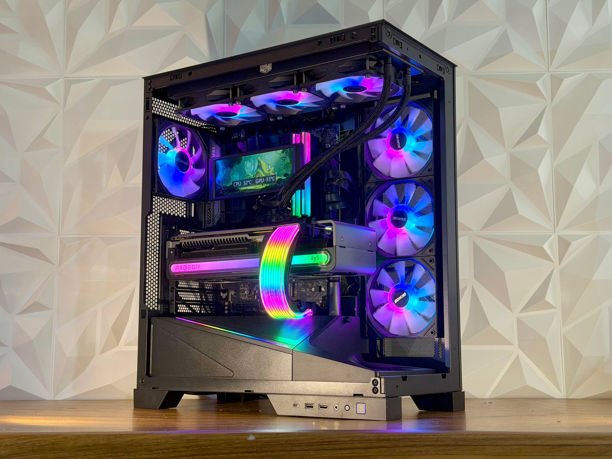 i9-13900K | RX 7900 XTX | 32GB DDR5| 2TB NVMe | LCD | Windows 11 Pro 🌊"🌊 “AQUA OVERDRIVE” PC