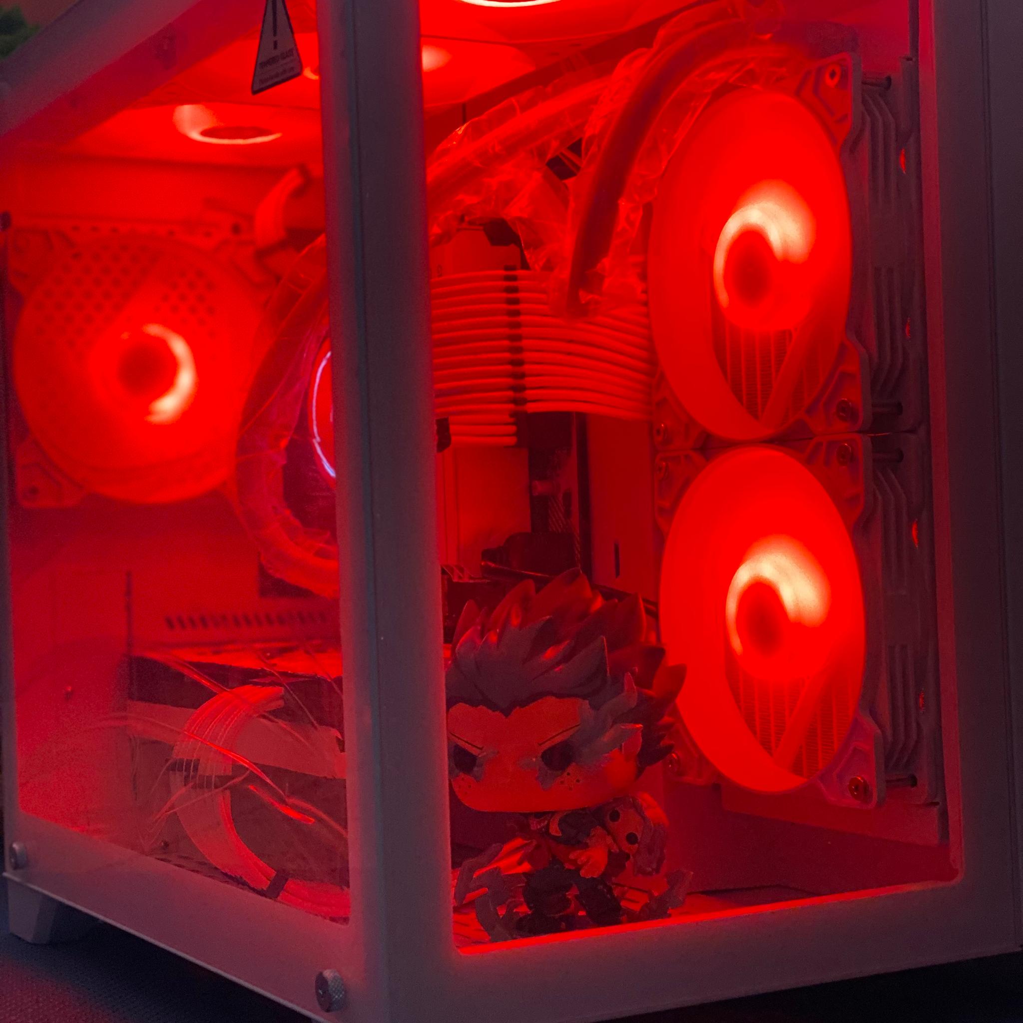 (Liquid-cooled) RX 5700XT| Ryzen 7| 16GB GLOWAY DDR4 RAM| 1TB NVMe SSD| Windows 11 PRO w/ Deku💫