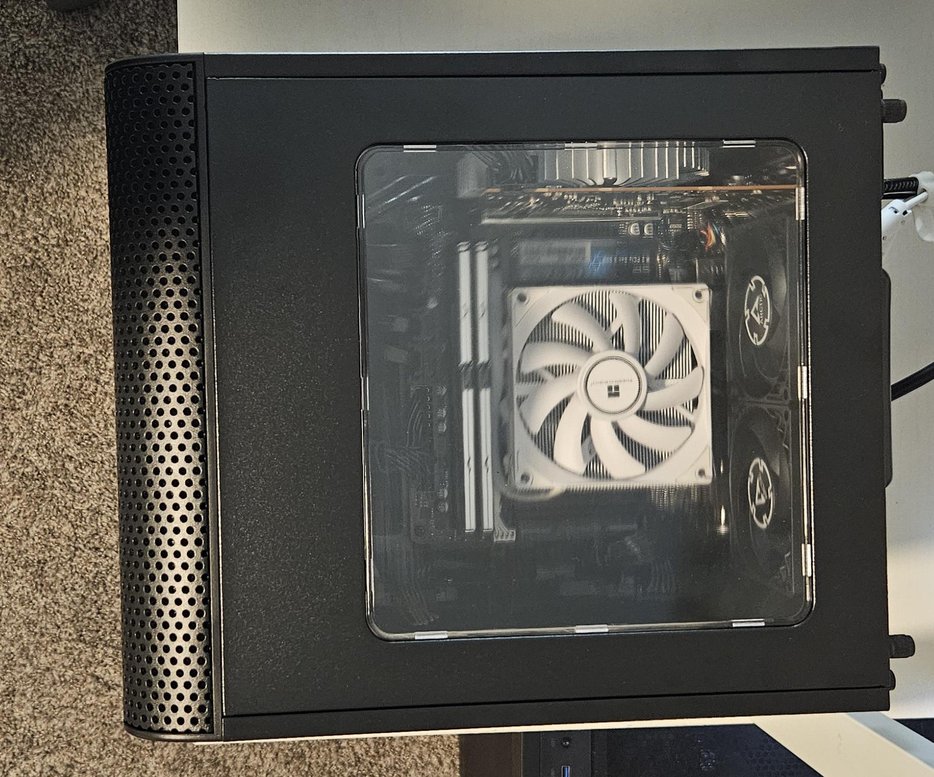 Beginner's Budget Intel 1080p Gaming PC ALL NEW BUILD ITX Form Factor