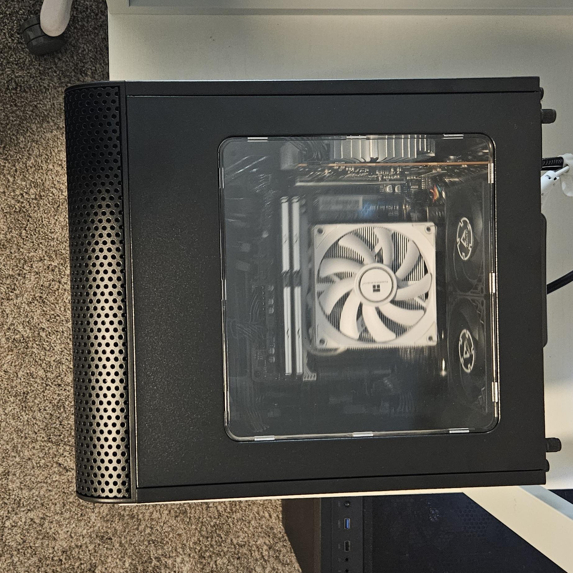 Beginner's Budget Intel 1080p Gaming PC ALL NEW BUILD ITX Form Factor