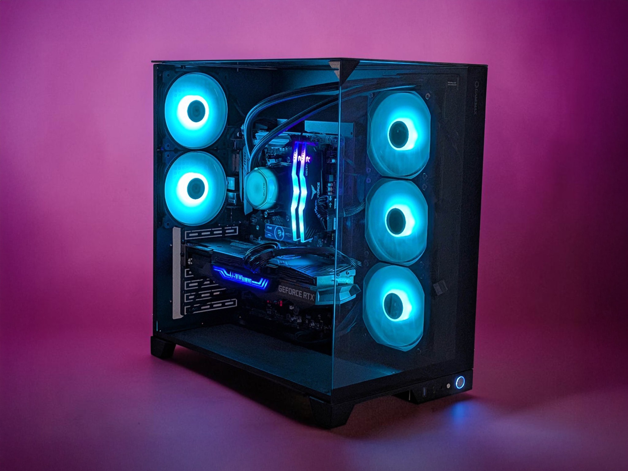 👑 Powerful Gaming PC! GeForce RTX 3080, Ryzen 5 5600X, 16GB RAM, 1TB NVME M.2 SSD, WIFI, Win 11 Pro