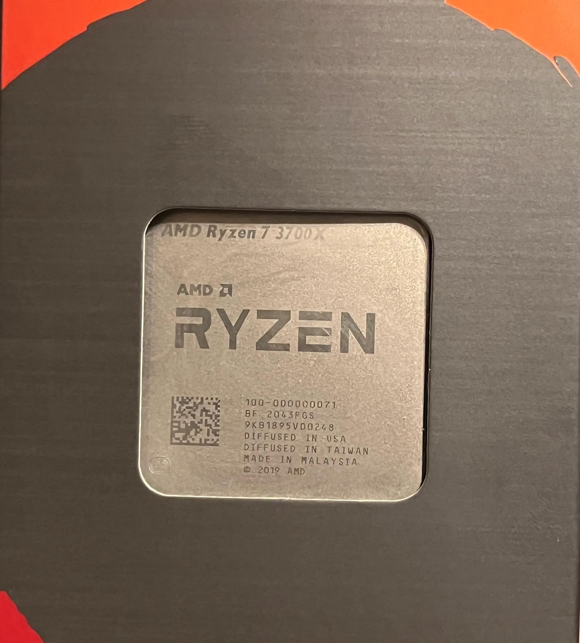 AMD Ryzen 7 3700x