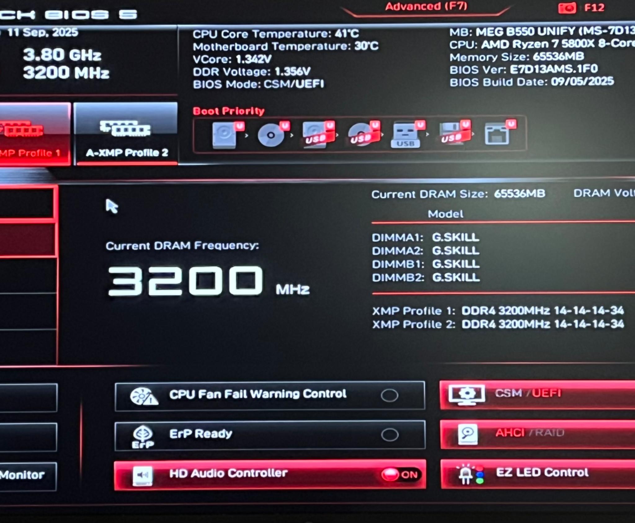 Premium MSI UNIFY MB with New 5700X3D | 64GB G.Skill 3200 CL14 RAM Included!!!