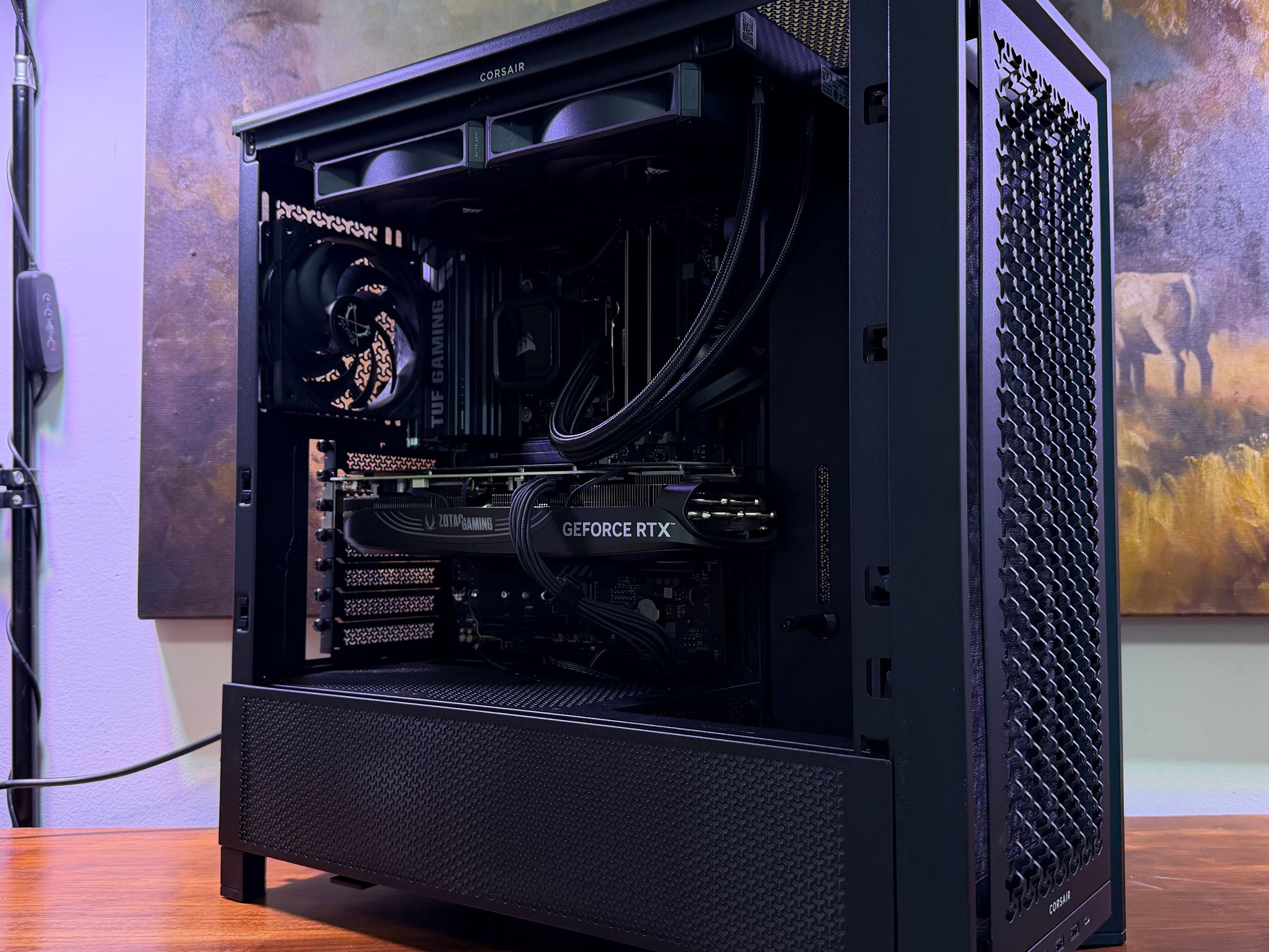 RTX 4070 Ti SUPER | Ryzen 7 7700X | 32GB DDR5-6000 | 2TB NVMe | Corsair H115i AIO | 850W Gold PSU
