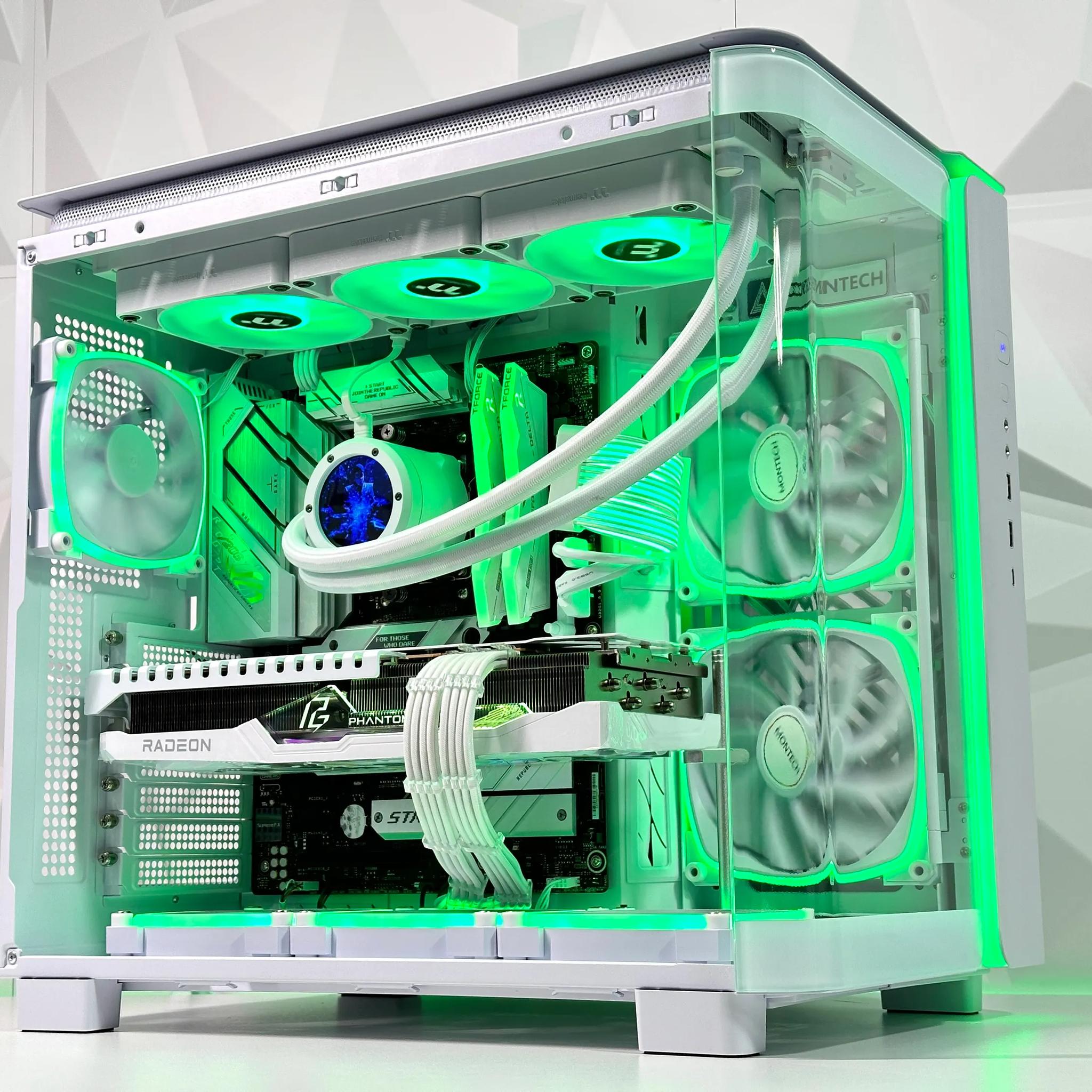 ❄️ · 🥶 · 🧊 · 🥷🏼Sub-Zero||Gaming PC🧊AMD RX 7900 XT 20GB🧊AMD Ryzen 7 7800X3D🧊32GB DDR5🧊2TB SSD