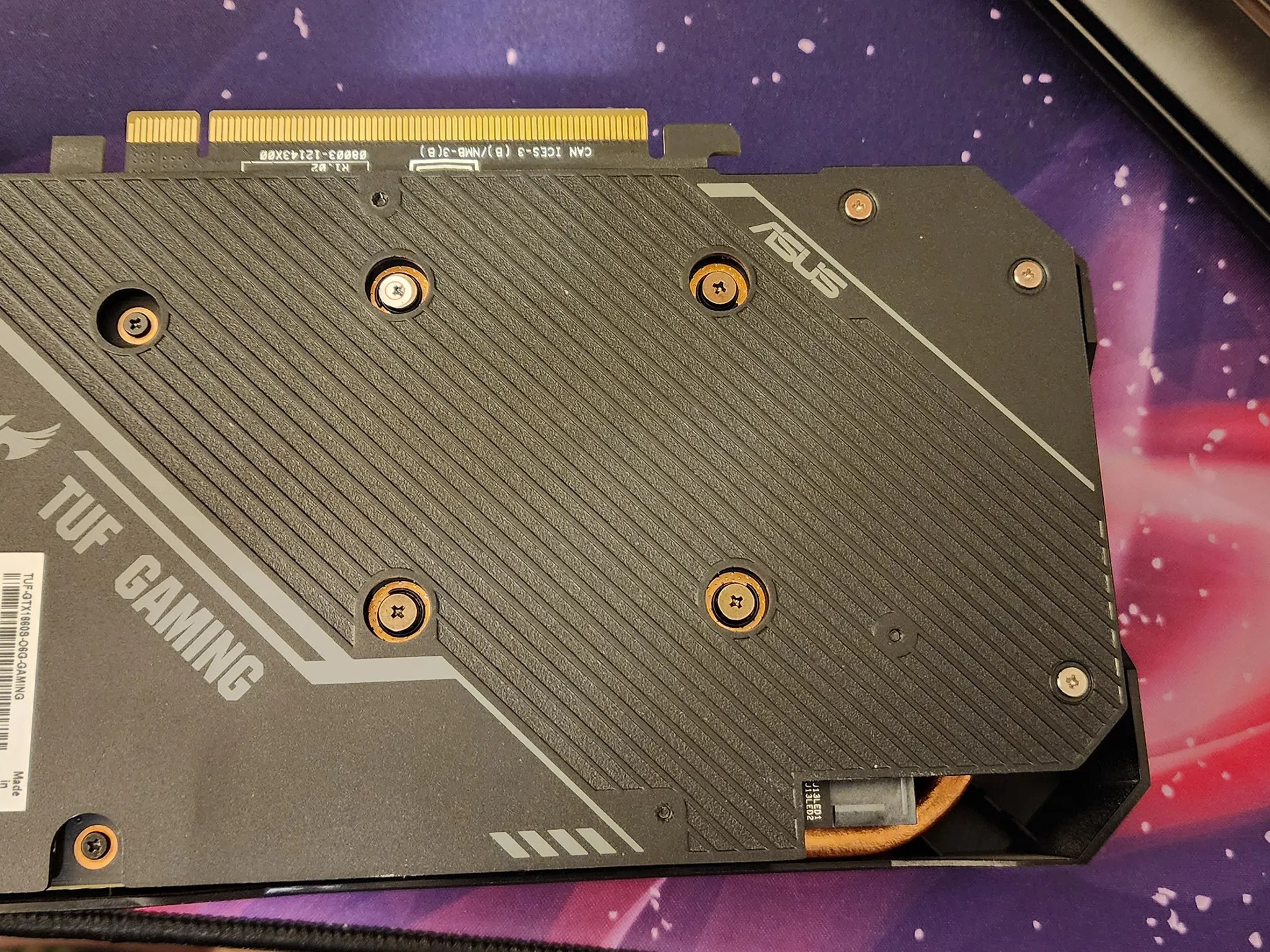 For Sale Used Asus Tuff Nvidia 1660 Super 6 GB