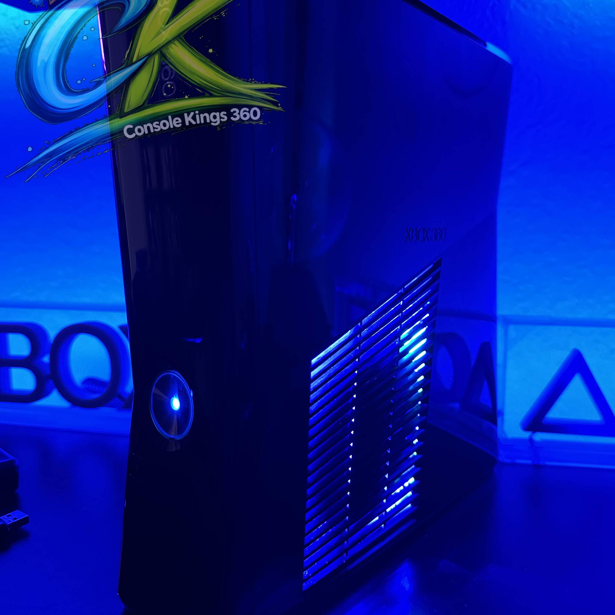 Xbox 360 Slim - RGH3  - Custom LEDs