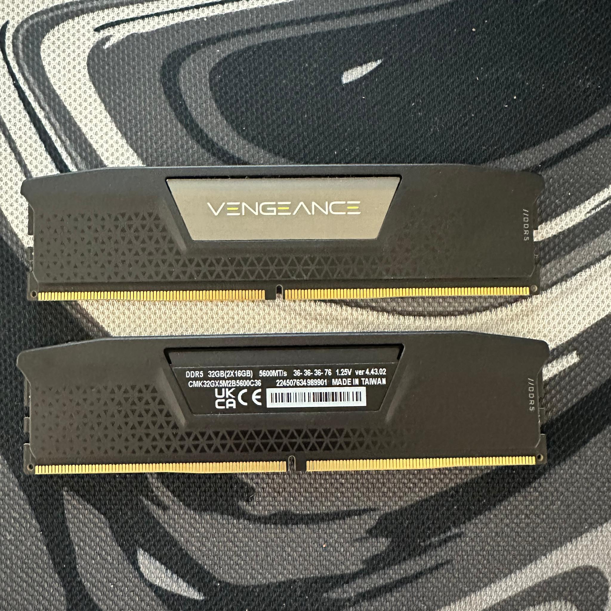 32gb Corsair Vengeance ddr5 5600