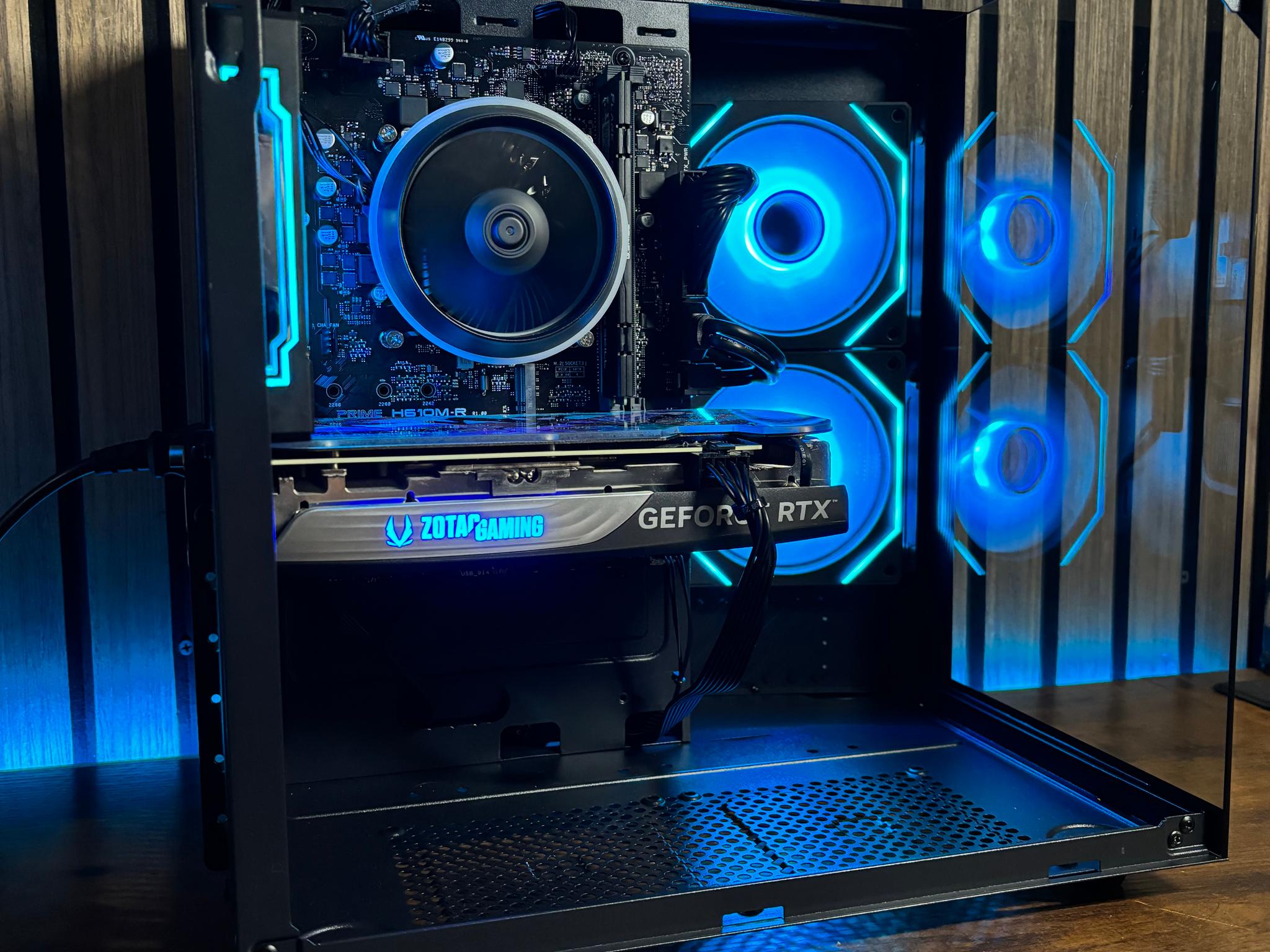 🕷️🩵 SPIDER-MAN RTX 4060TI LIMITED EDITION | 16GB DDR5 RAM | GAMING PC