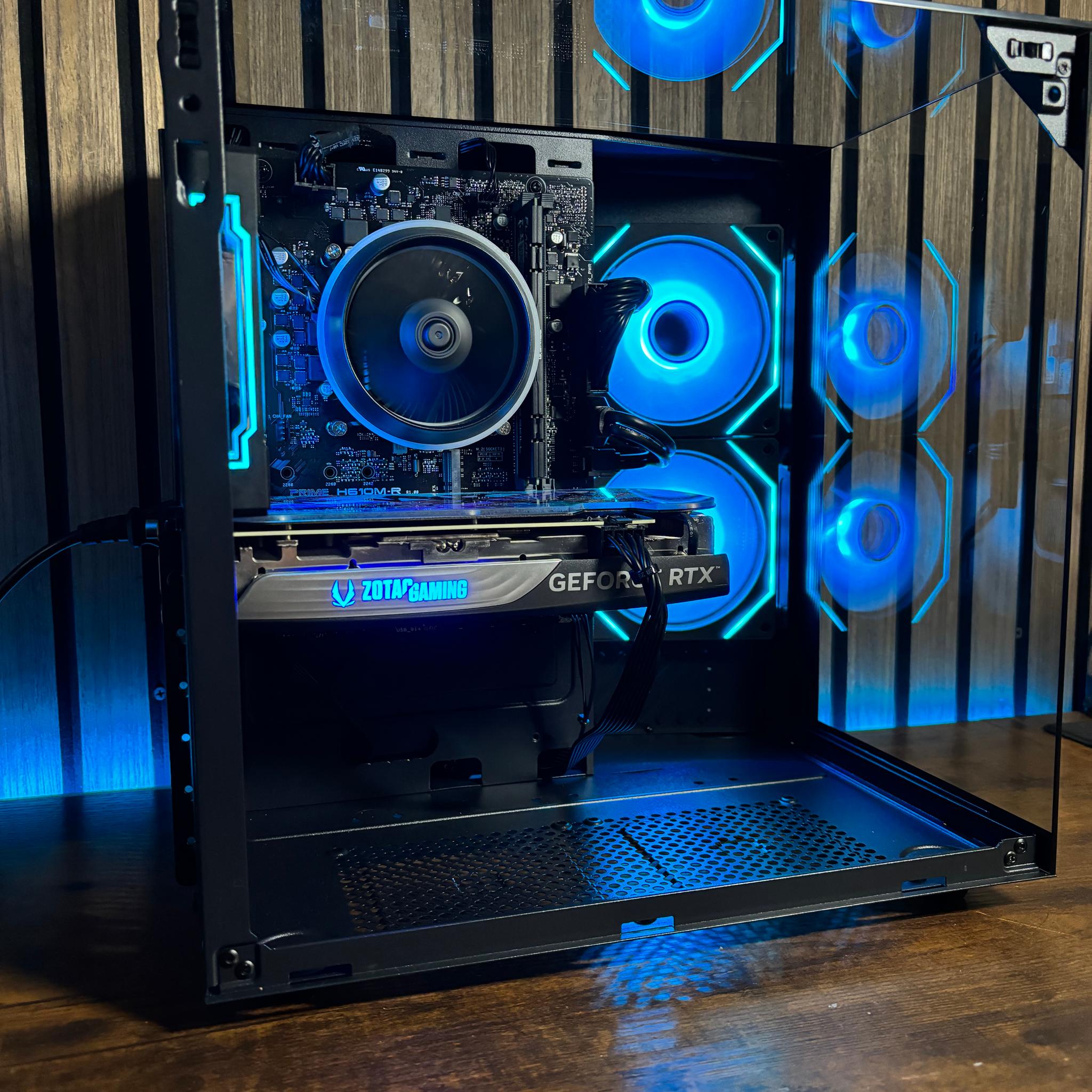 🕷️🩵 SPIDER-MAN RTX 4060TI LIMITED EDITION | 16GB DDR5 RAM | GAMING PC