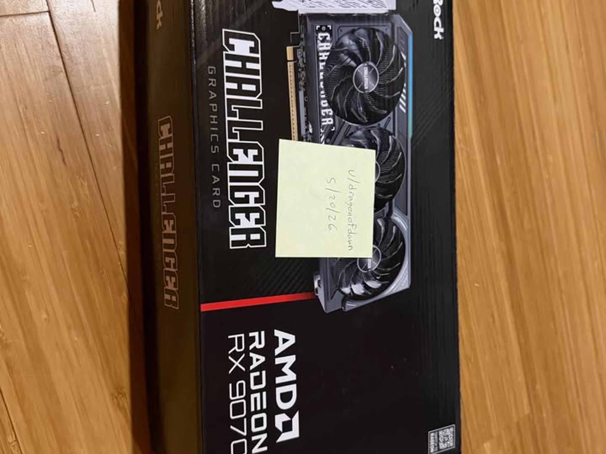 ASRock AMD Radeon RX 9070 XT Challenger Triple Fan 16GB GDDR6 PCIe 5.0 Graphics Card