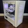White Gaming PC (RTX 3060 Ti 8GB + AMD Ryzen 5 5600G)