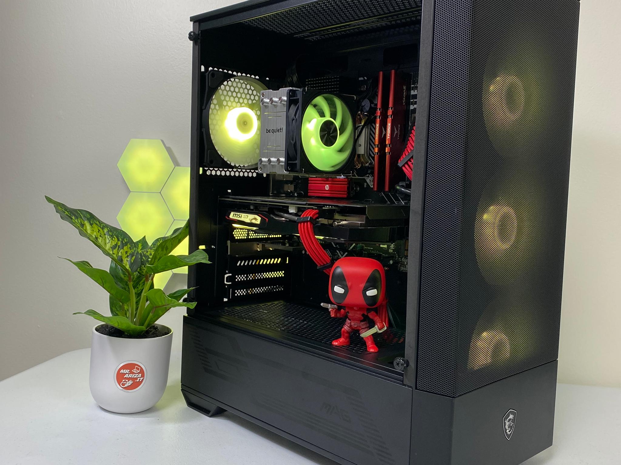 Labor Day Deal !!!💪 Crimson Shadow Gaming PC🎮 - i5-12400F / 16GB RAM / 1TB /GTX 1660