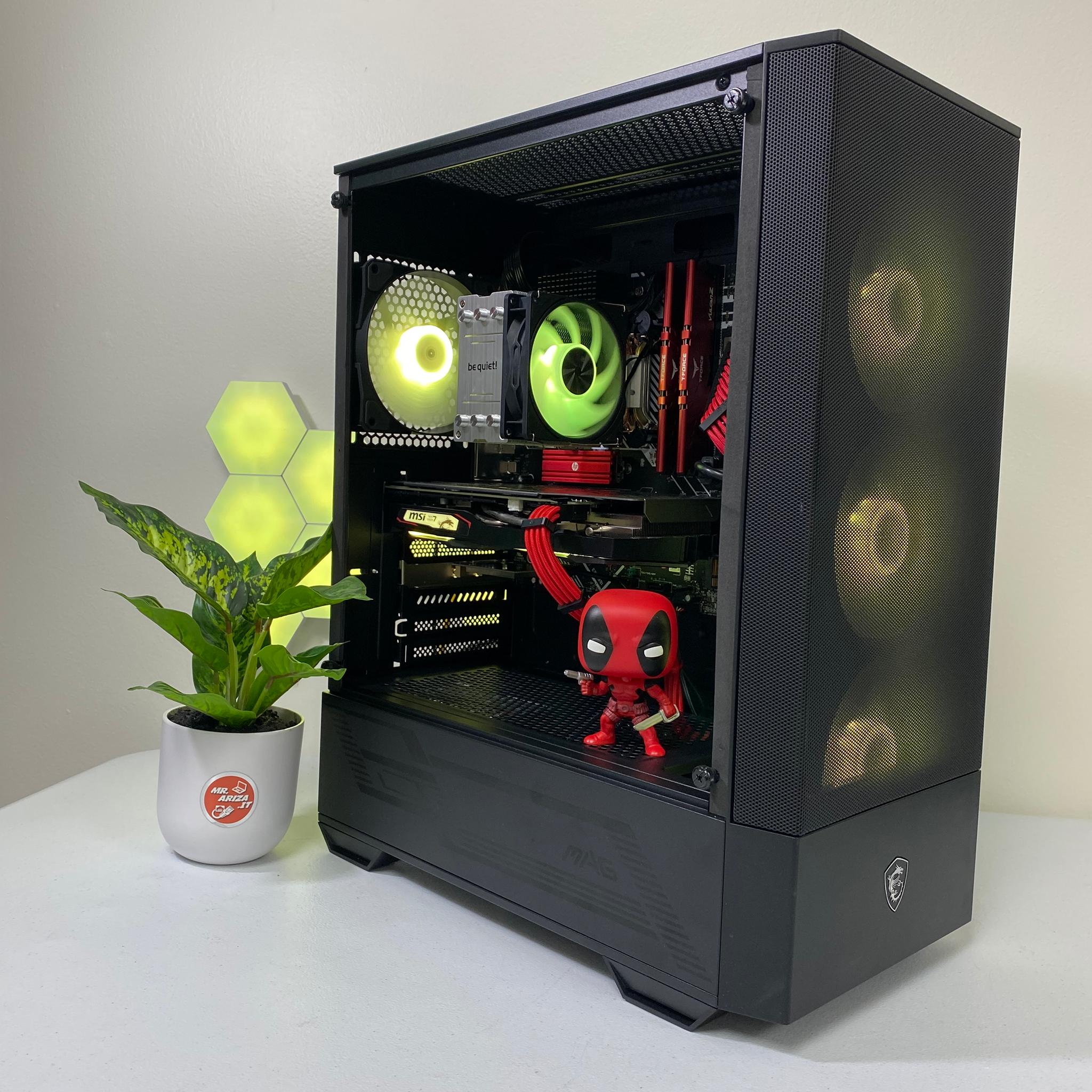 Labor Day Deal !!!💪 Crimson Shadow Gaming PC🎮 - i5-12400F / 16GB RAM / 1TB /GTX 1660
