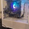 White Tempered Glass Ryzen 7 7700X 8-core RTX 3060 12GB 32GB DDR5