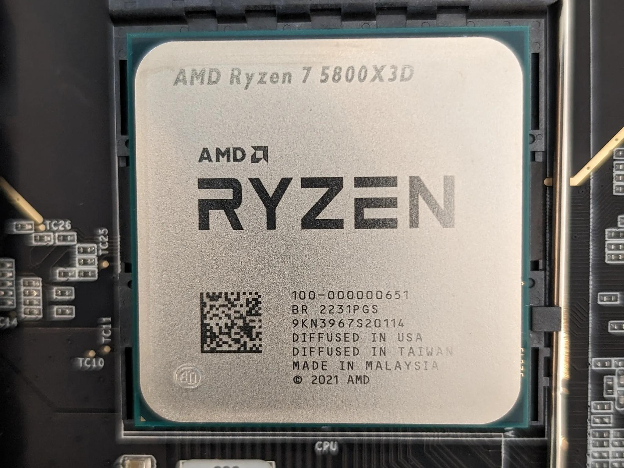 Motherboard/CPU Combo: EVGA X570 Dark w/AMD 5800X3D CPU