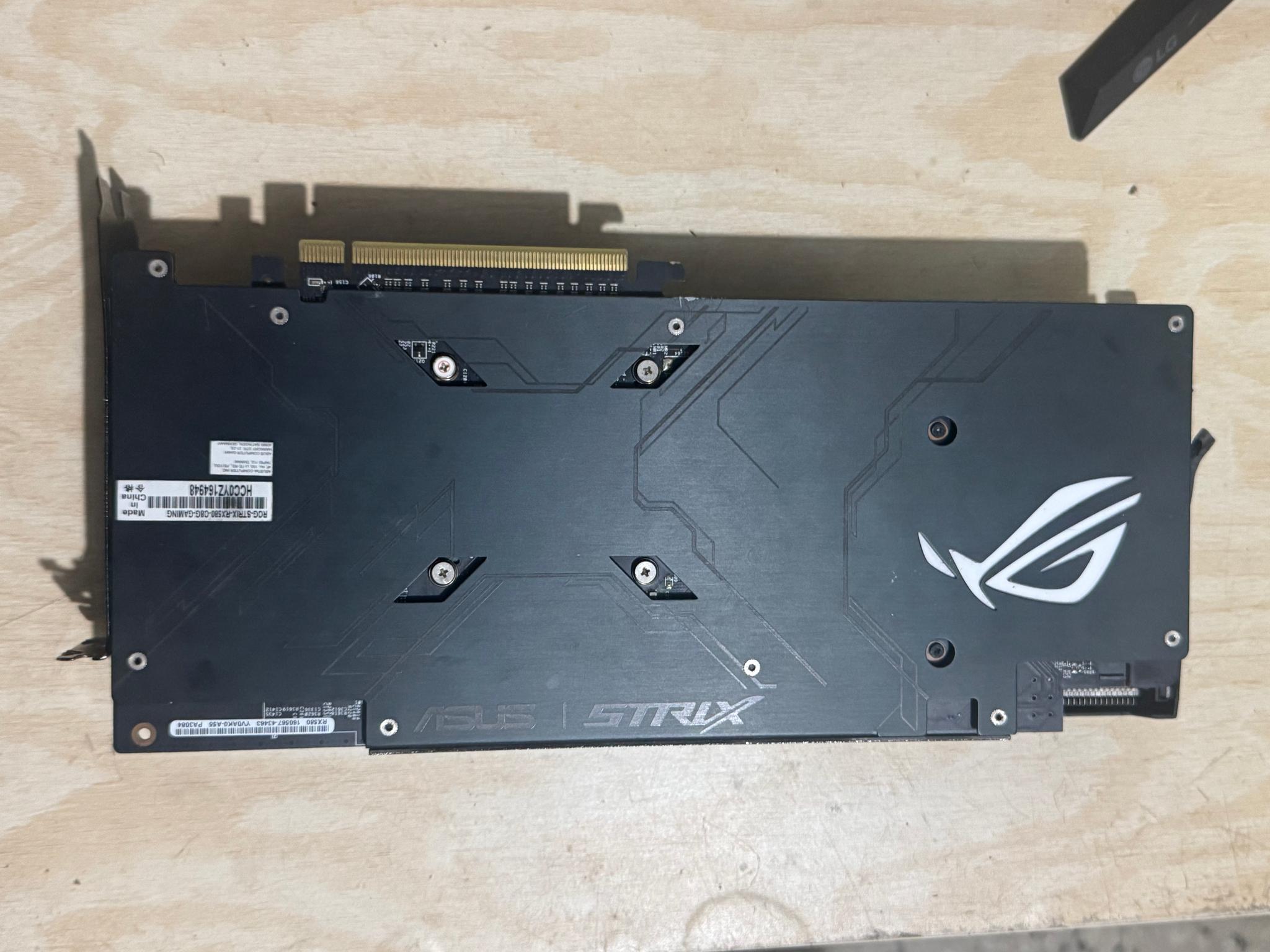 Asus ROG STRIX Radeon RX 580 8GB