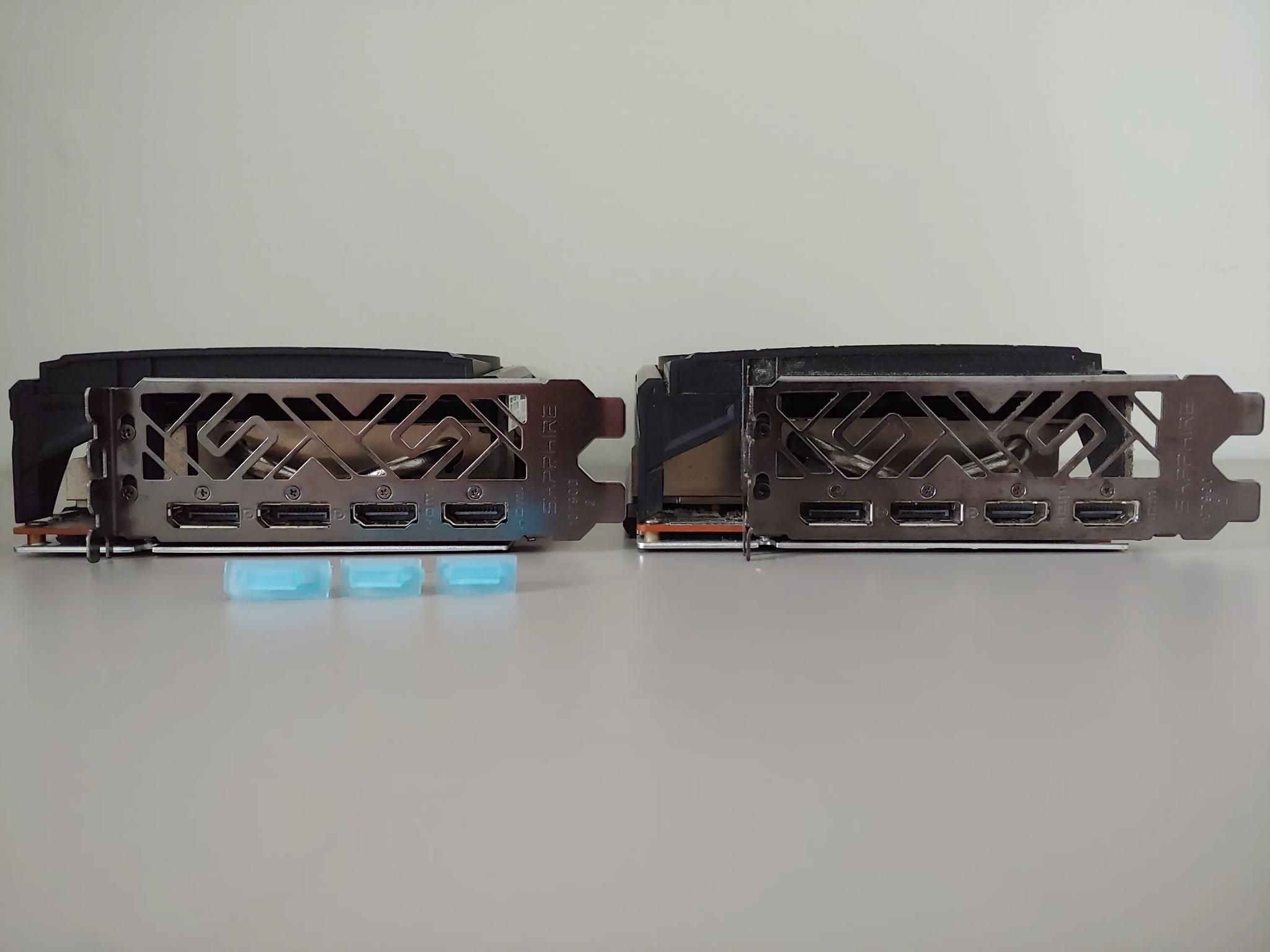 Lot of 8 AMD GPUs – RX 5700 XT (x6) + RX 580 (x2) – VBIOS Disk Included – Clean, Working, A/C Stored