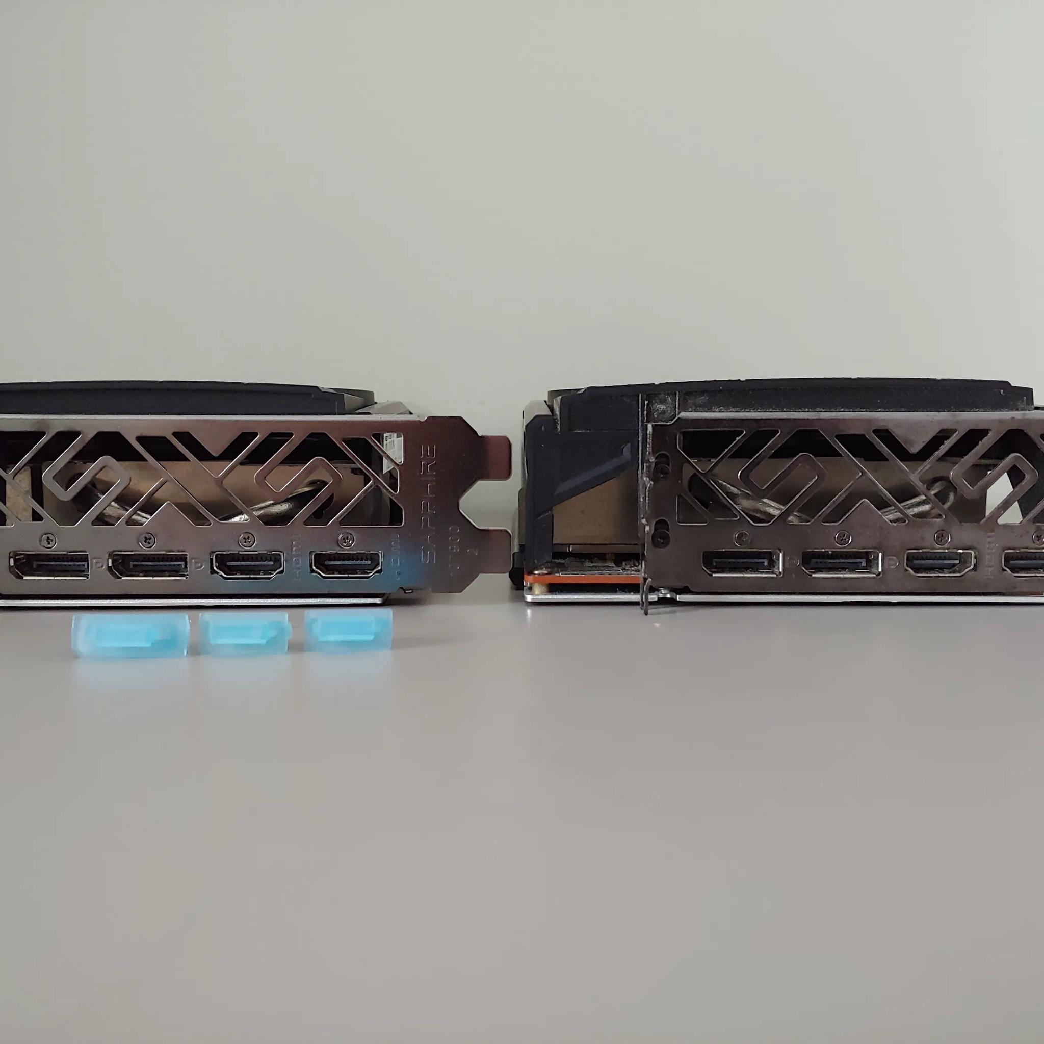 Lot of 8 AMD GPUs – RX 5700 XT (x6) + RX 580 (x2) – VBIOS Disk Included – Clean, Working, A/C Stored