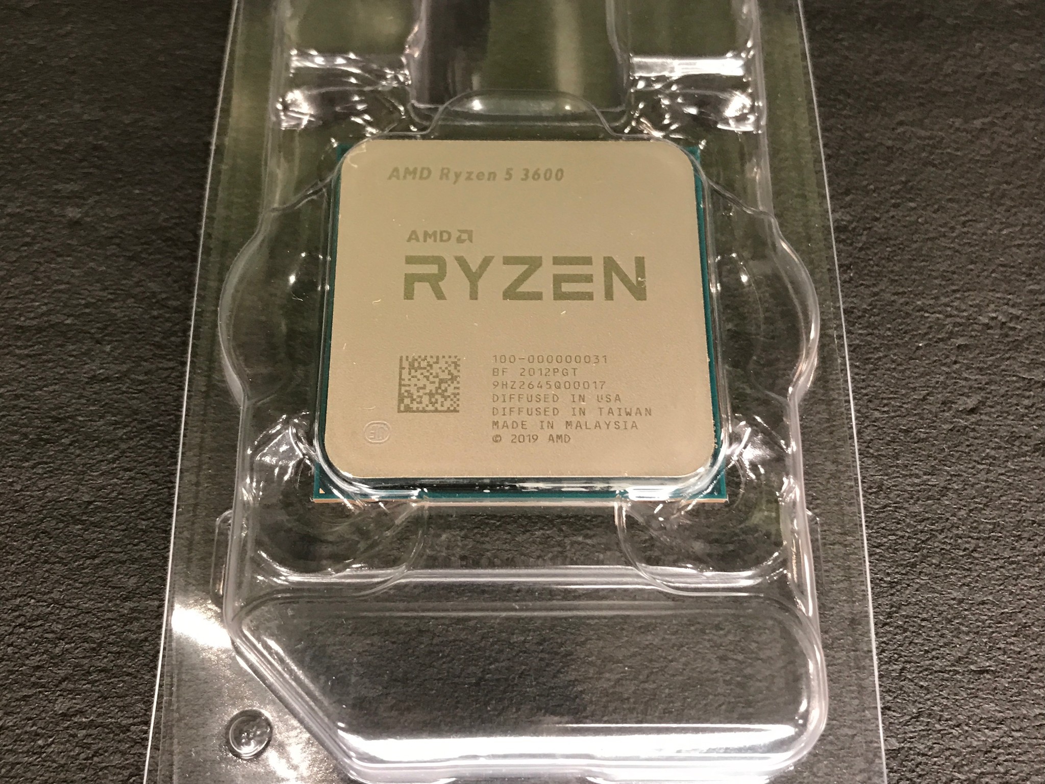 Used Ryzen 5 3600 3.60Ghz 6-Cores