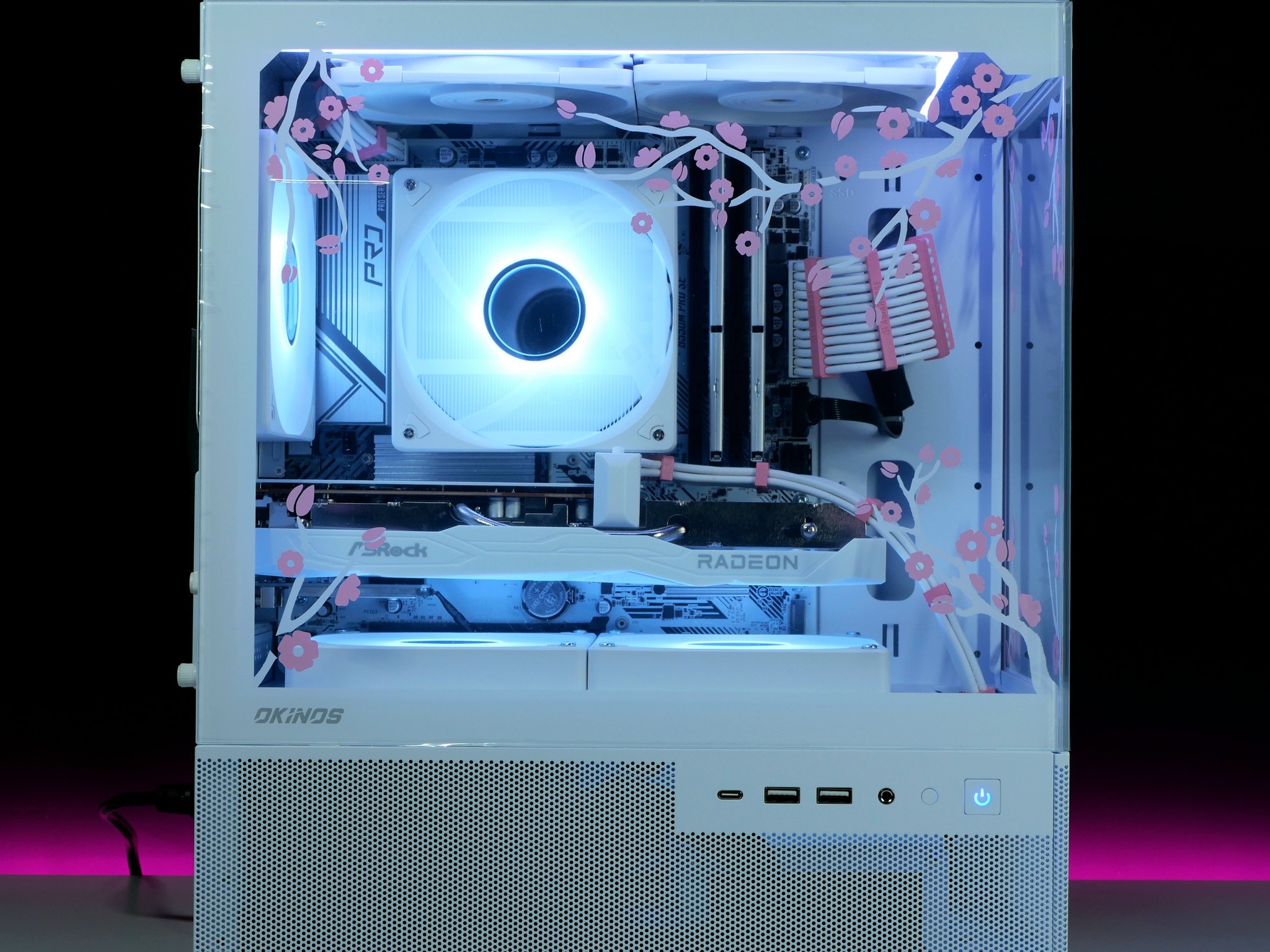 Lil Blossom 🌸|🤍 Ryzen 5600, RX 6600, 32gb ram, 1TB 4.0 nvme