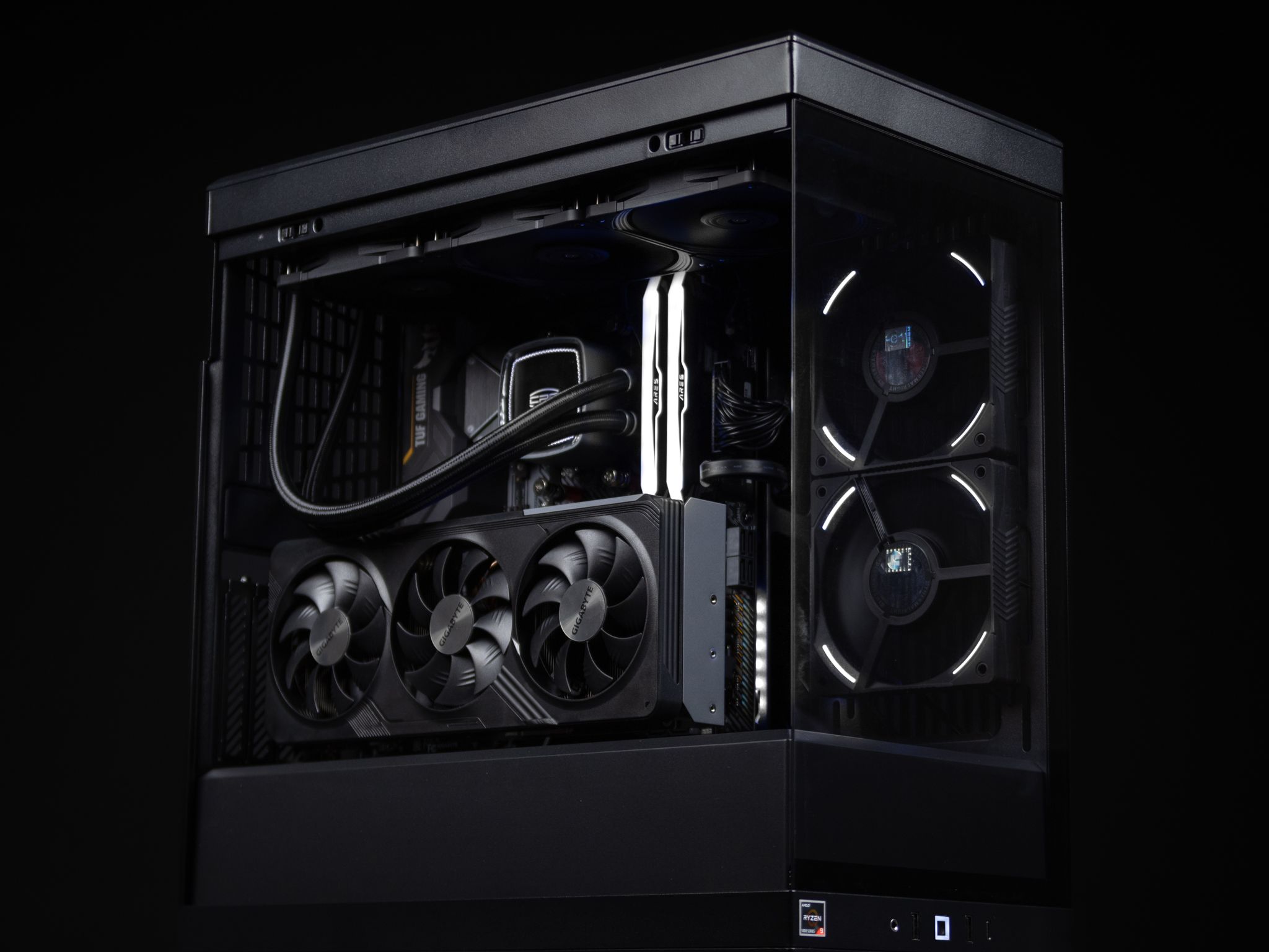 “Deuxdarc” RX 7700XT Ryzen 7 32GB Windows 11 2TB Workstation Gaming PC